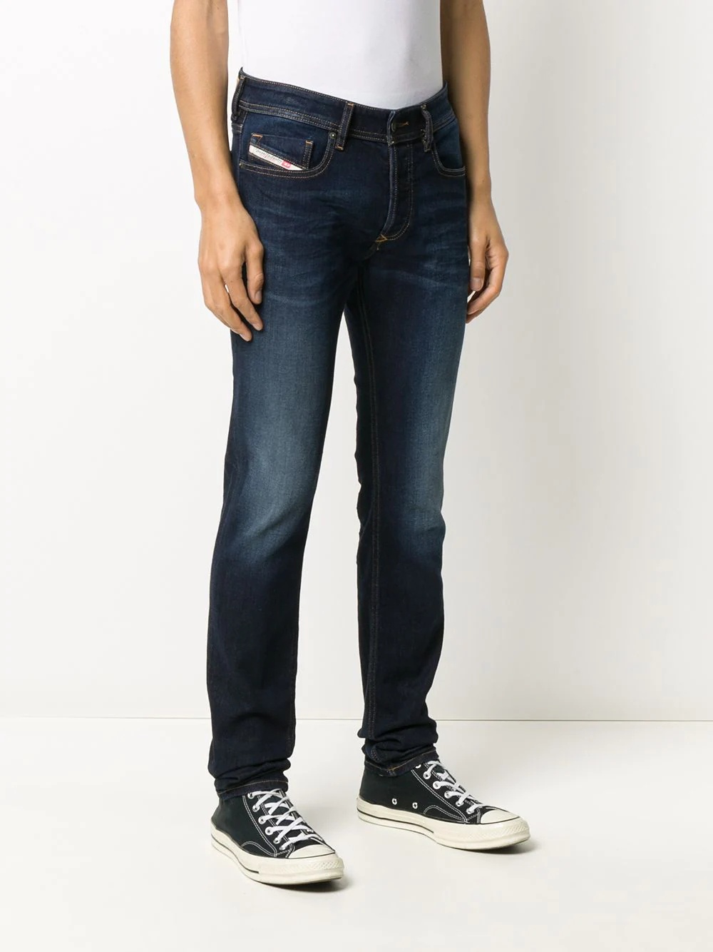 D-Strukt mid-rise slim-fit jeans - 3