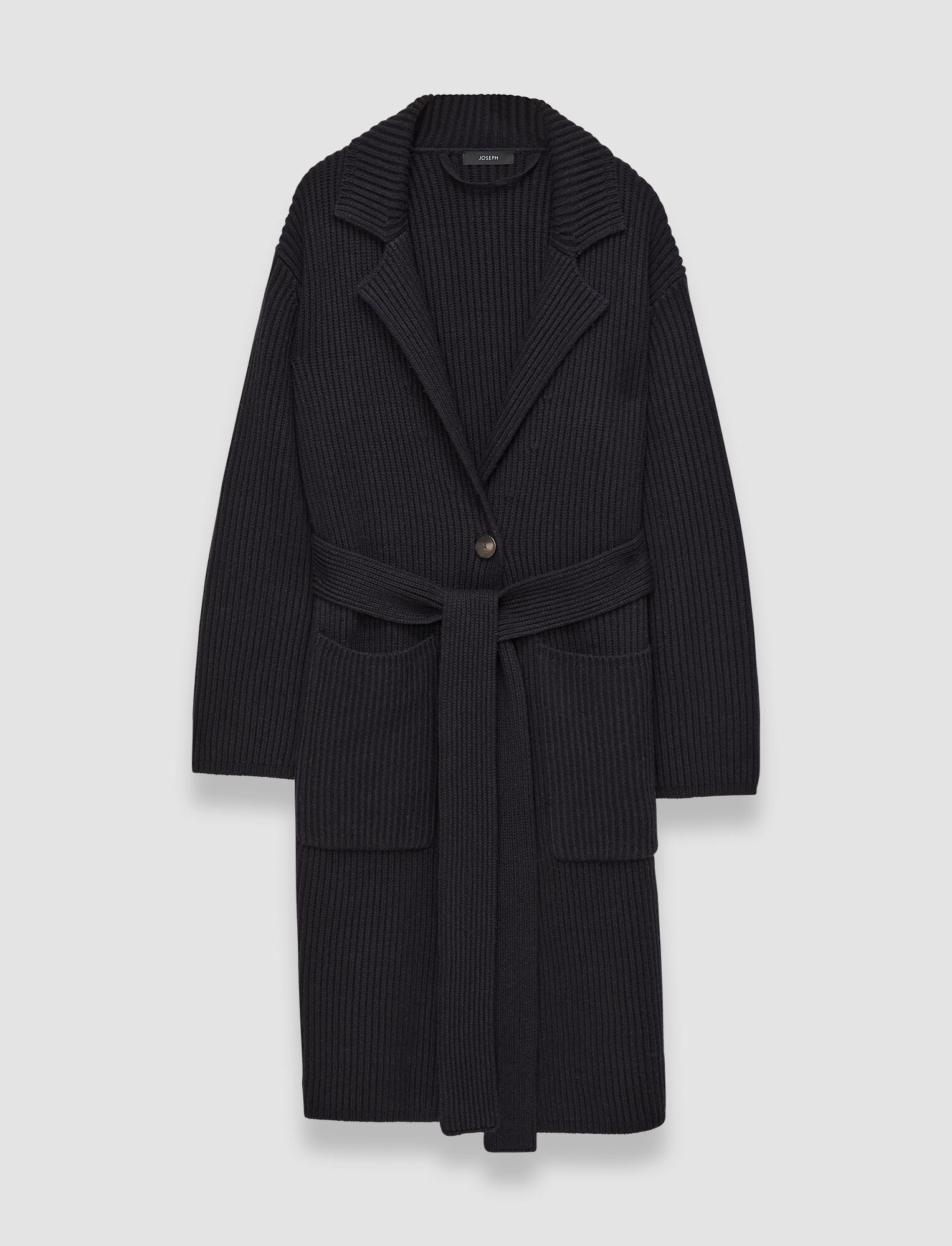 Luxe Cardigan Stitch Coat - 1