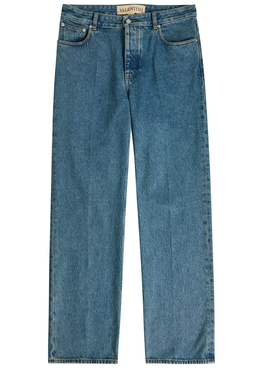 Valentino Garavani Straight-leg Jeans - 1