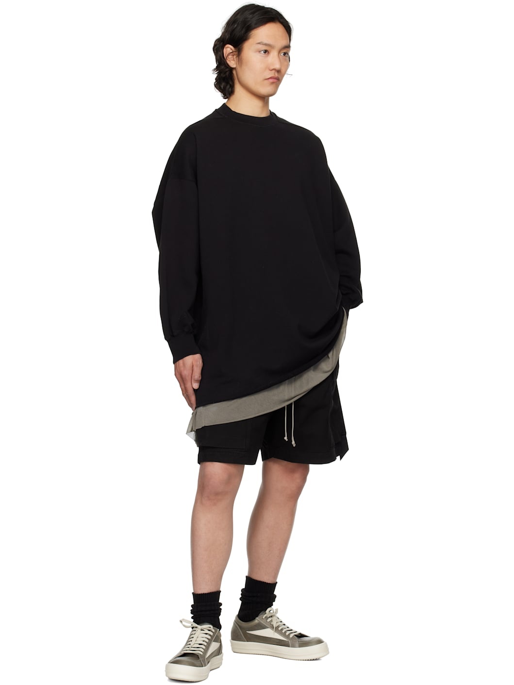 Black Hollywood Cargobelas Shorts - 4