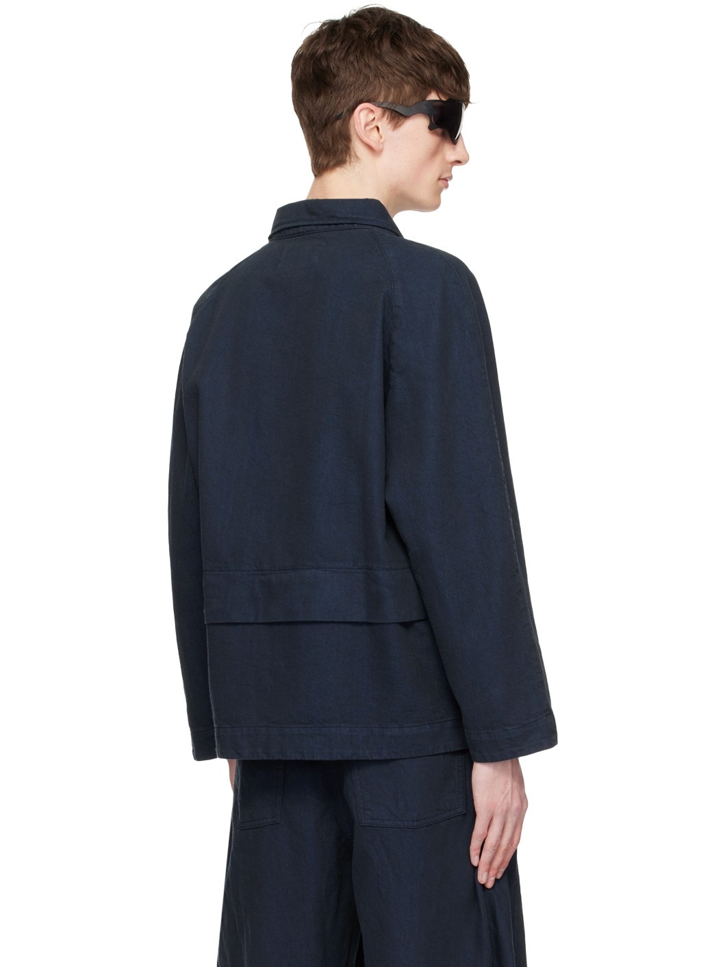 Navy Delivery Denim Jacket - 3