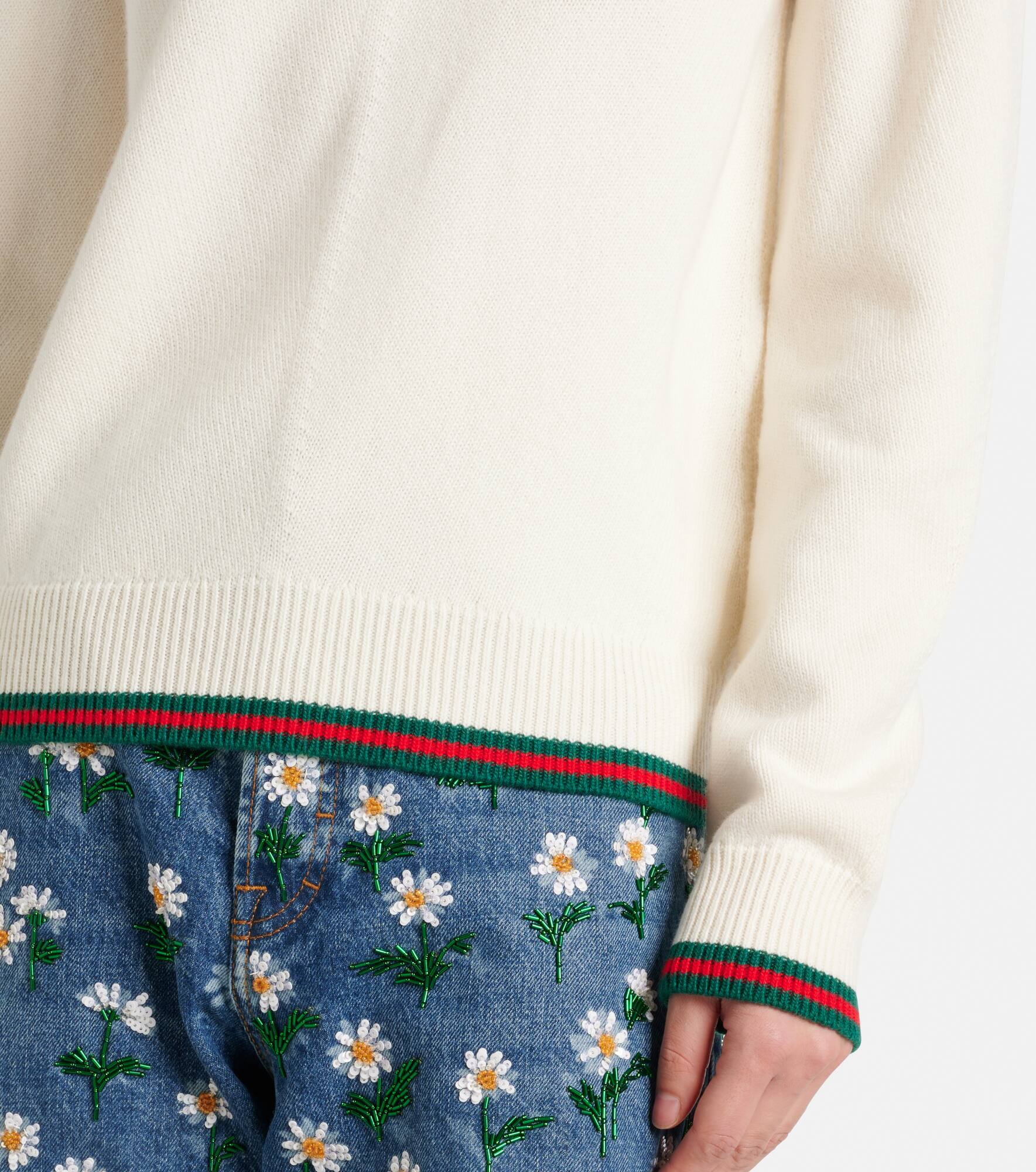Wool and cashmere sweater - 5