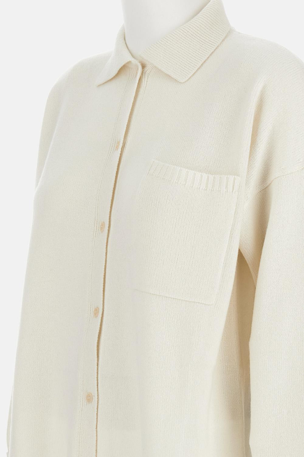 PURE CASHMERE SHIRT - 5