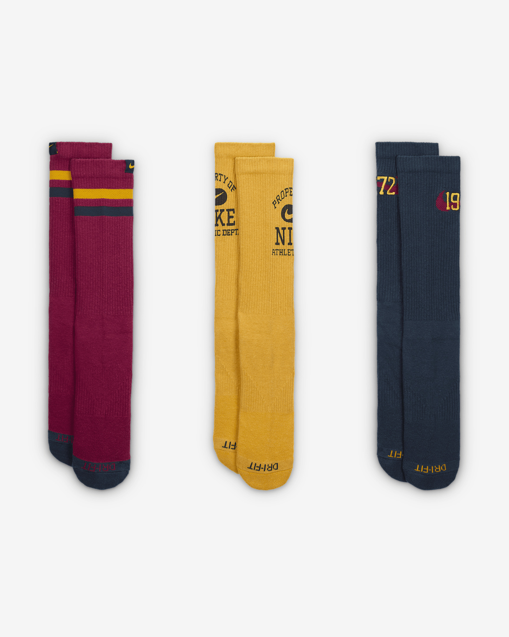 Nike Everyday Cushioned Crew Socks (3 Pairs) - 2