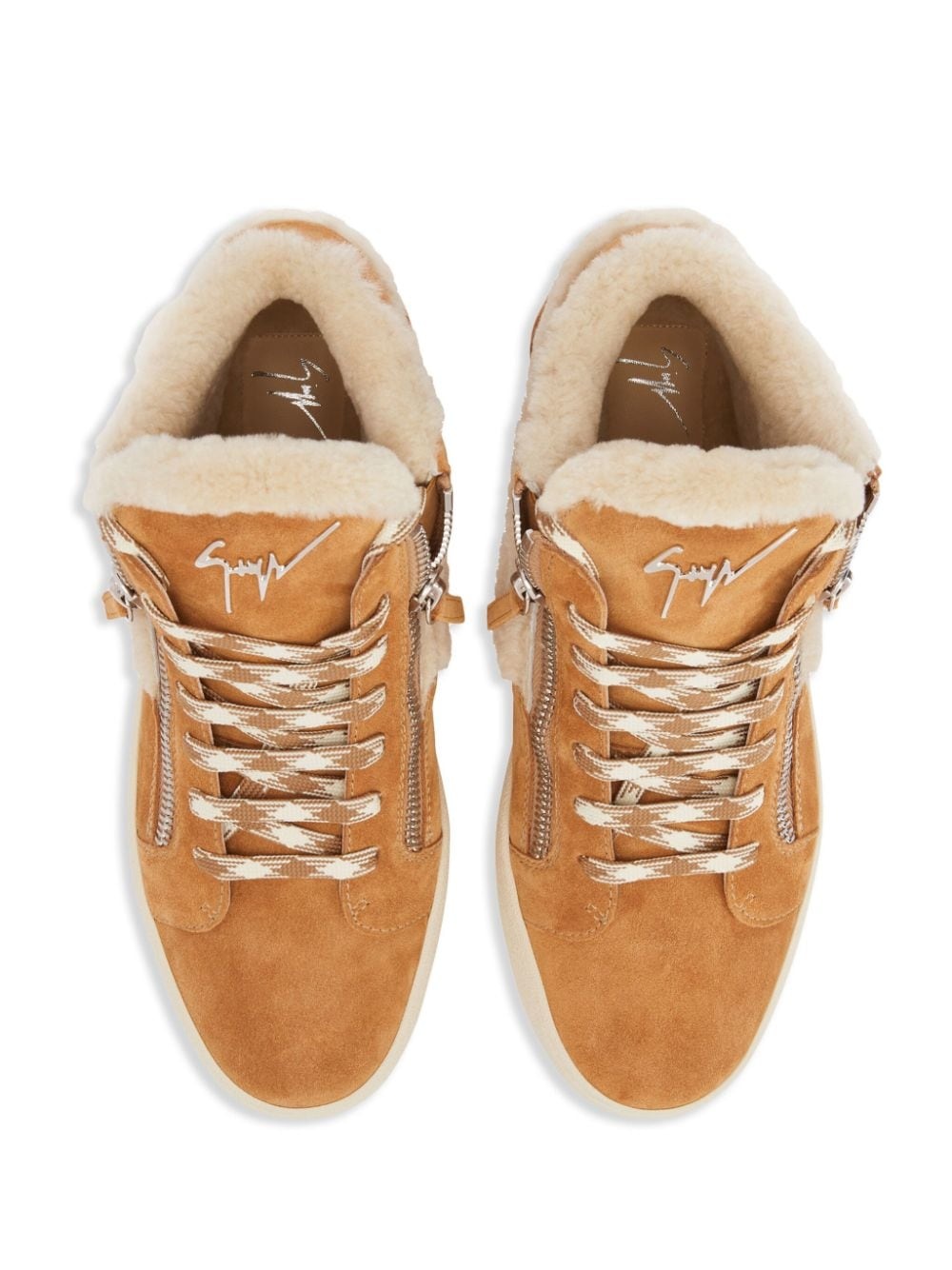 Kriss Ice velour sneakers - 4