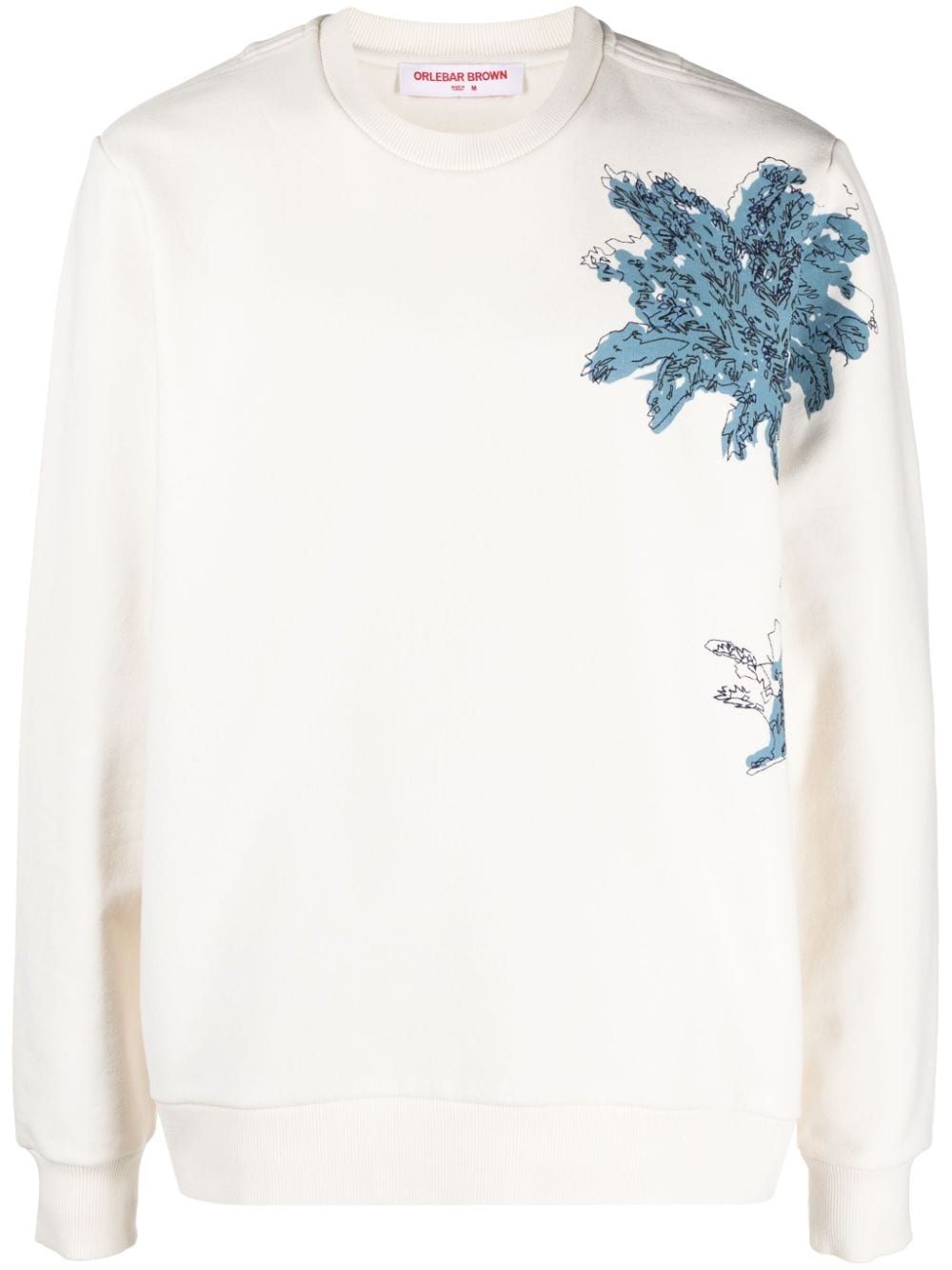 Stevenson palm tree print sweatshirt - 1