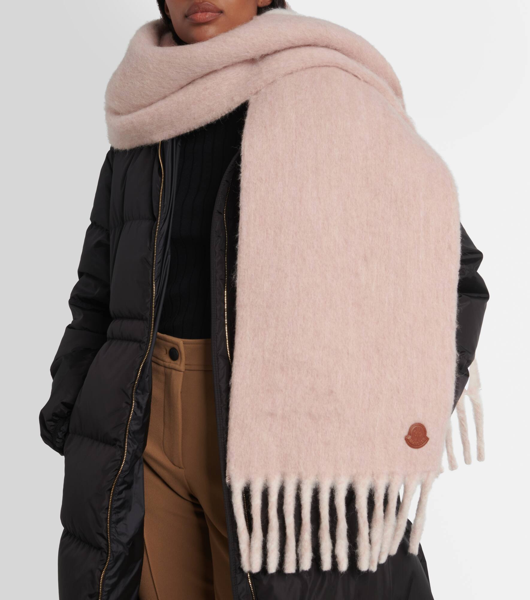 Alpaca and wool-blend scarf - 2