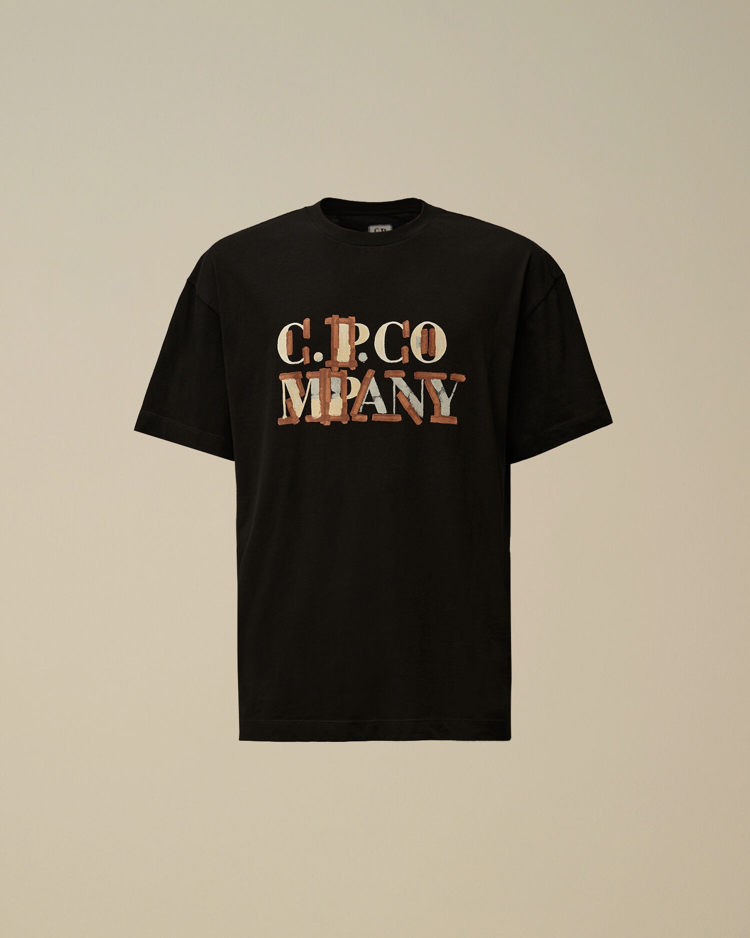 C.P. Company 30/1 Jersey Blurred Logo T-Shirt | cpcompany