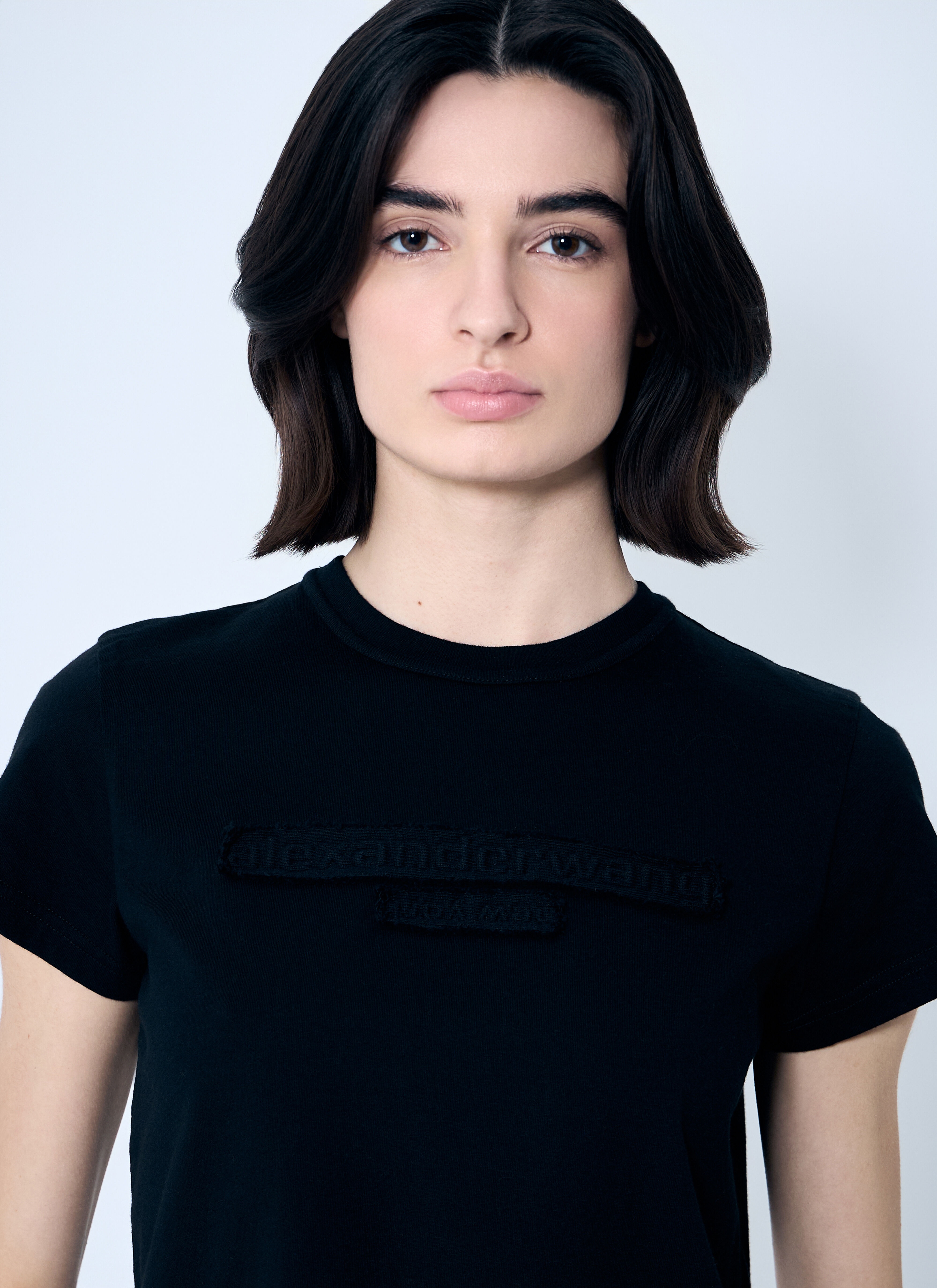 Distressed Logo Shrunken T-Shirt - 5