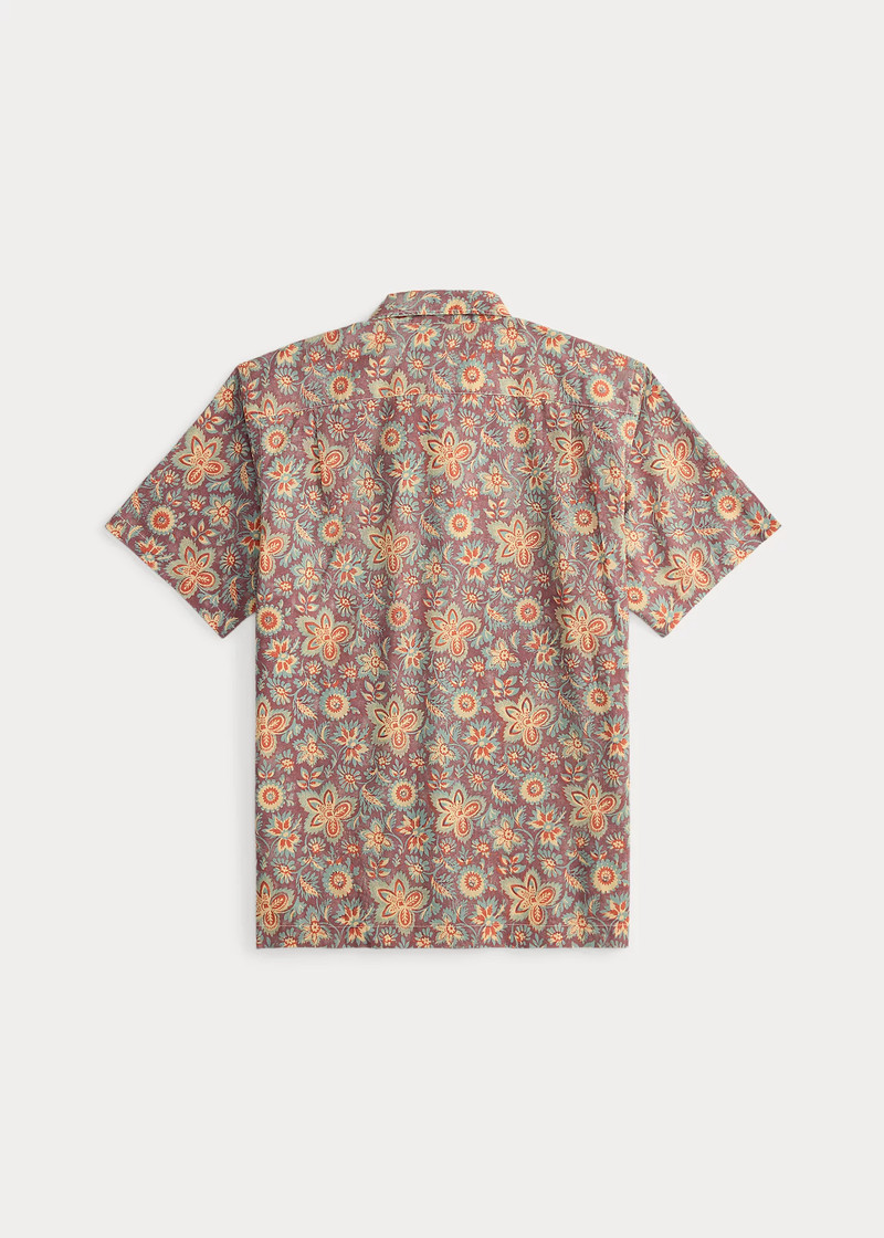 RRL by Ralph Lauren Floral-Print Linen-Cotton Camp Shirt outlook
