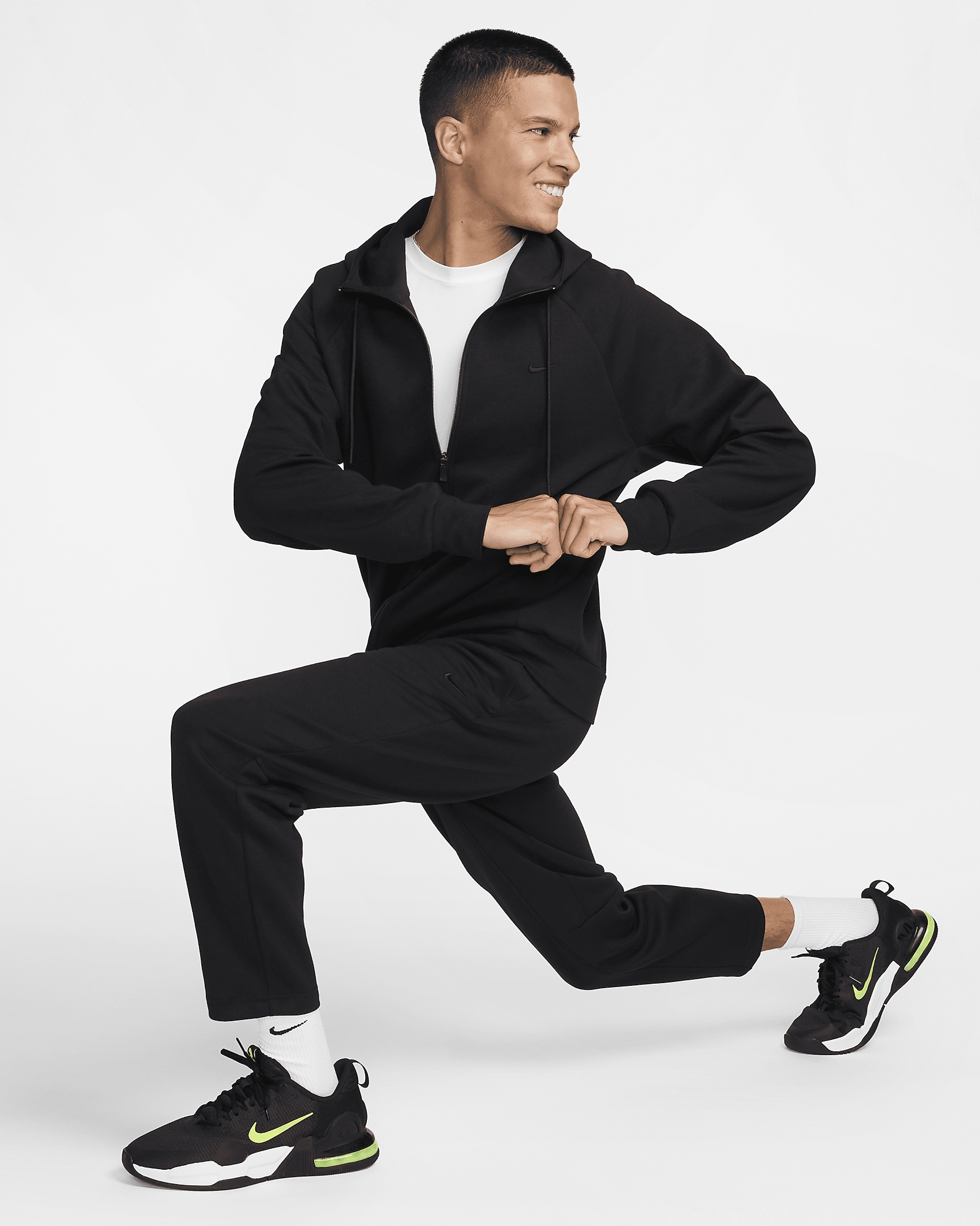 Nike Primary Men's Dri-FIT UV Full-Zip Versatile Hoodie - 10