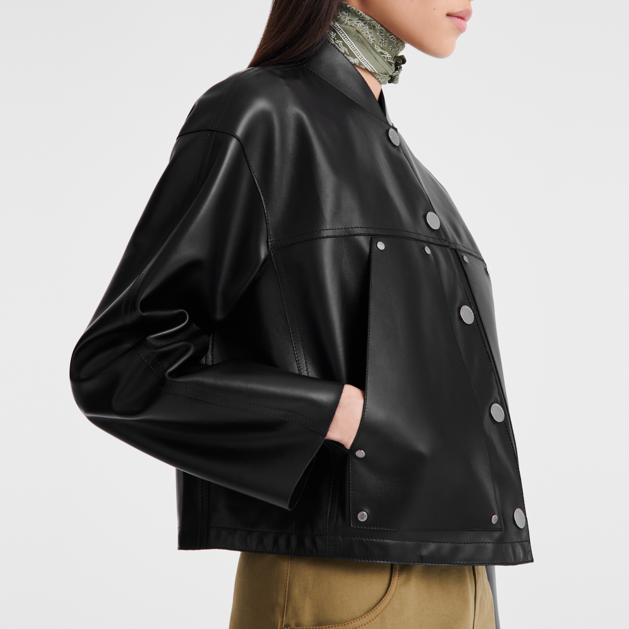 Jacket Black - Lambskin - 4
