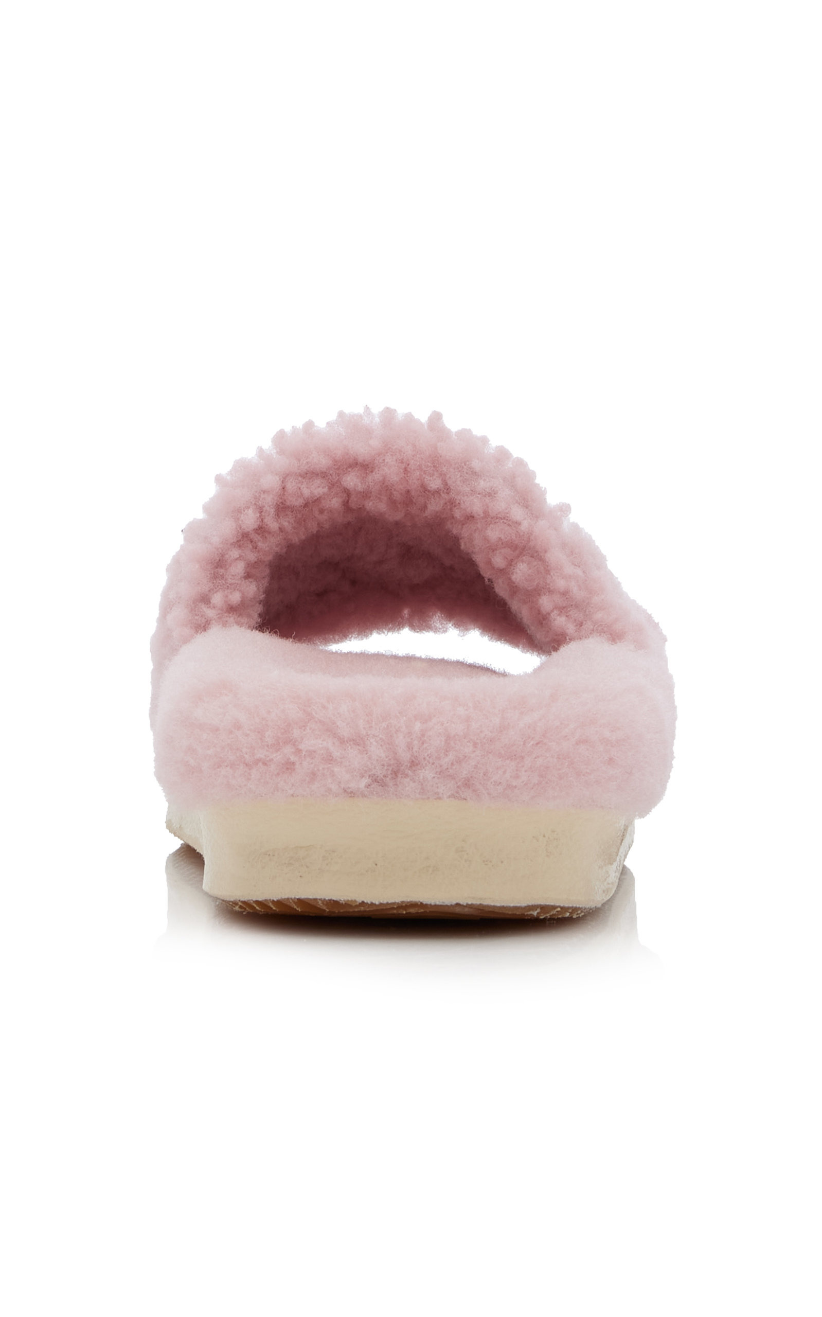Poolstar Shearling Slide Sandals pink - 4