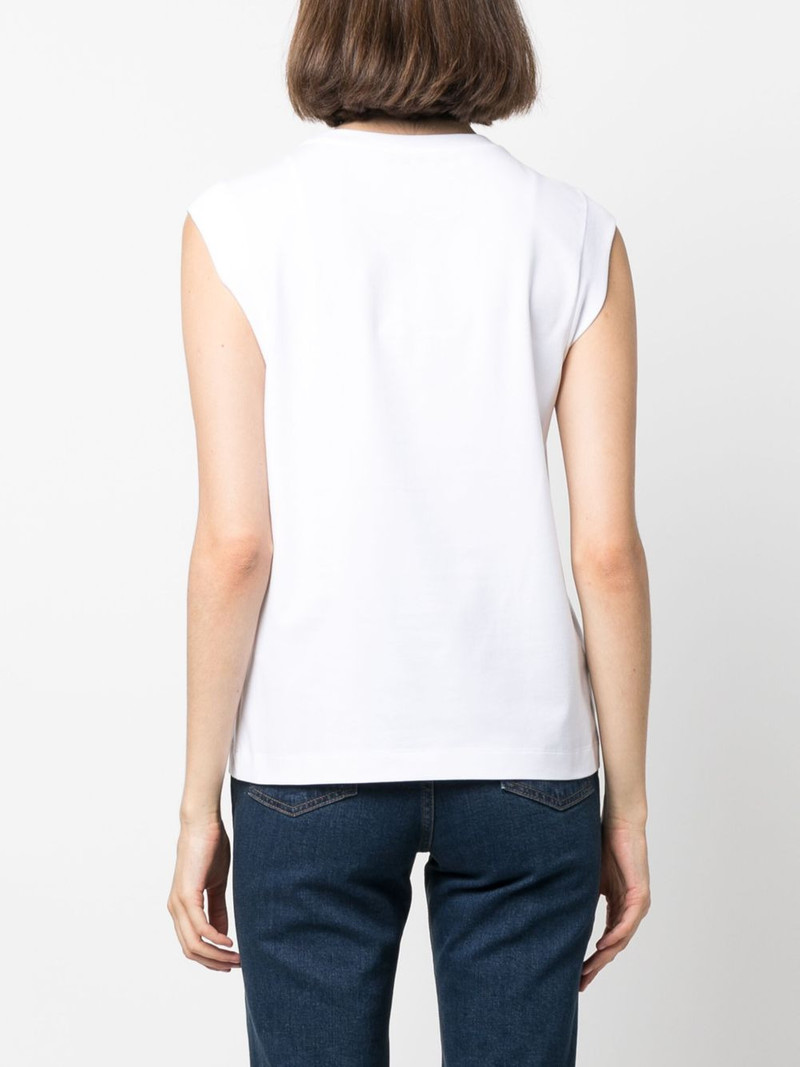 logo-patch tank top 4