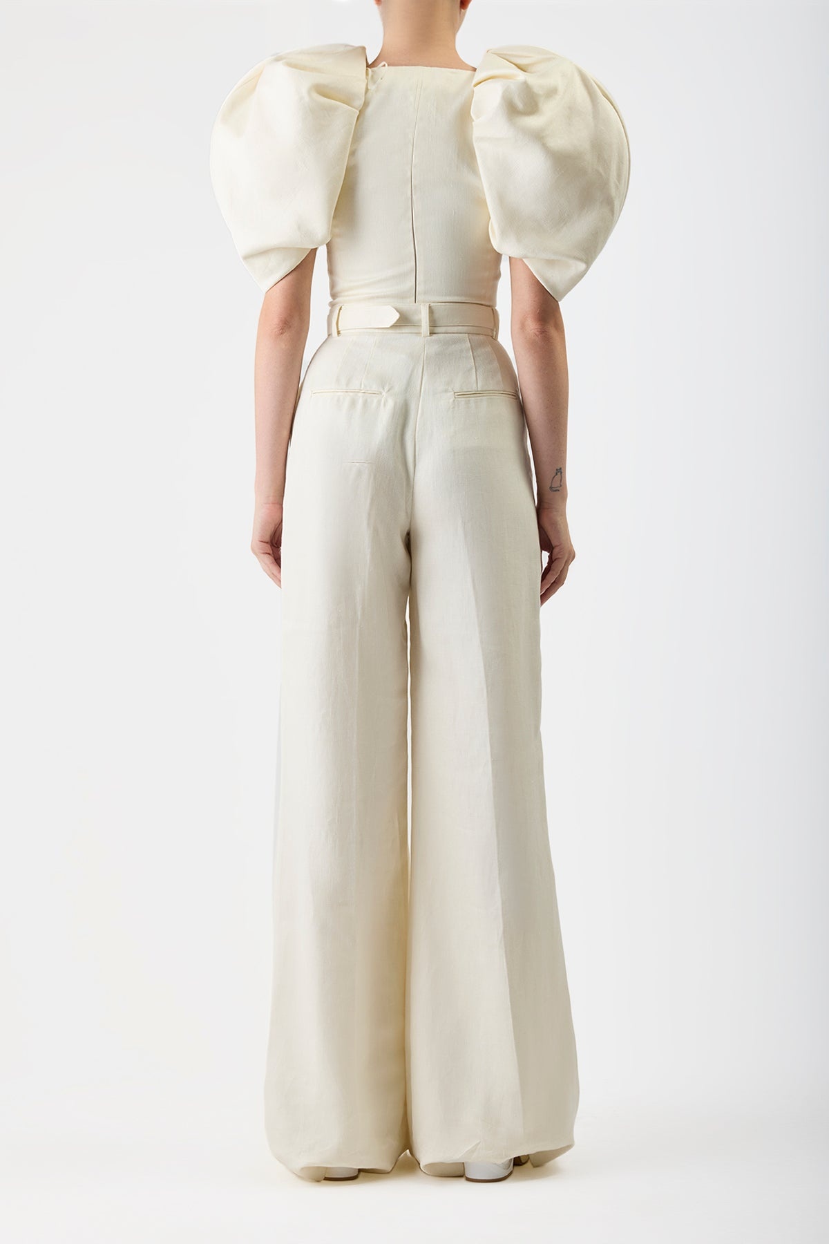 Ceri Top in Linen - 4