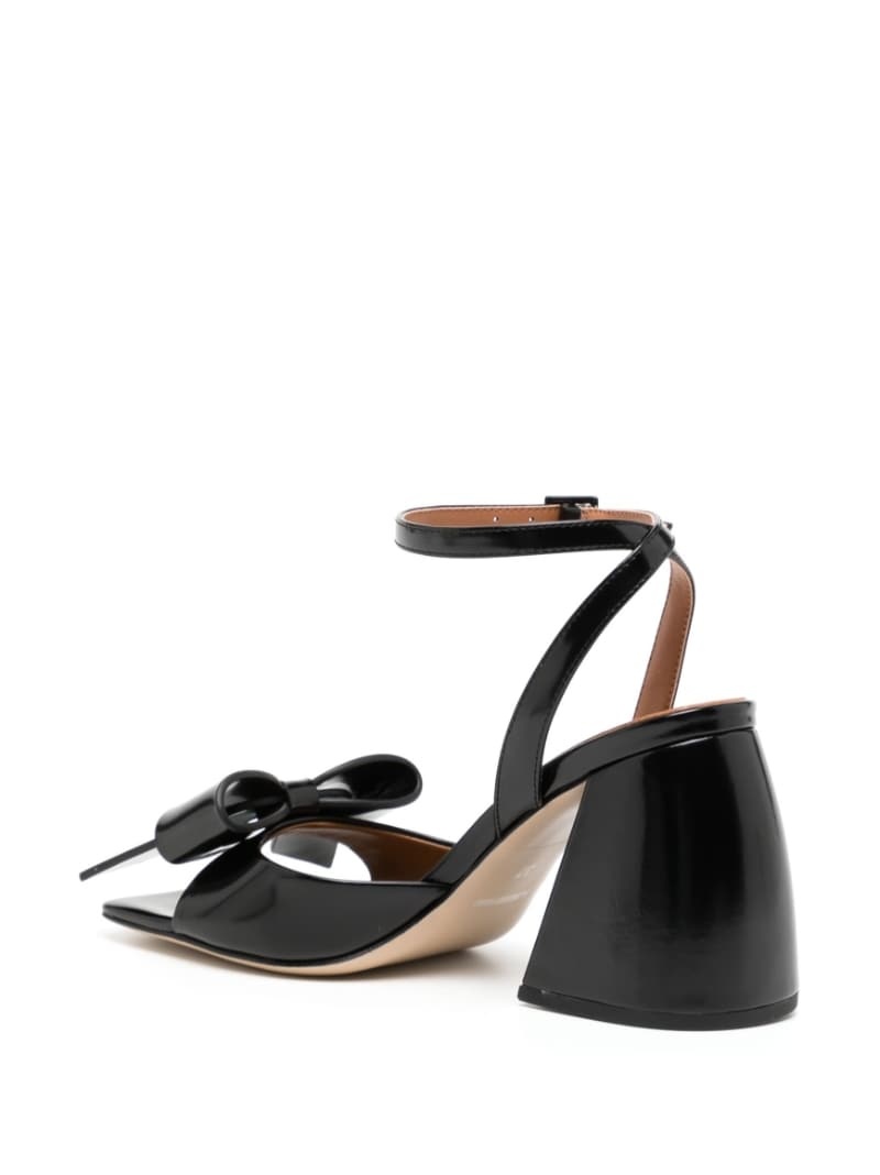 oversize-bow detail sandals - 3