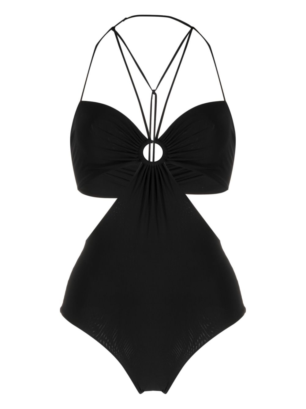 cut-out swimsuit - 1