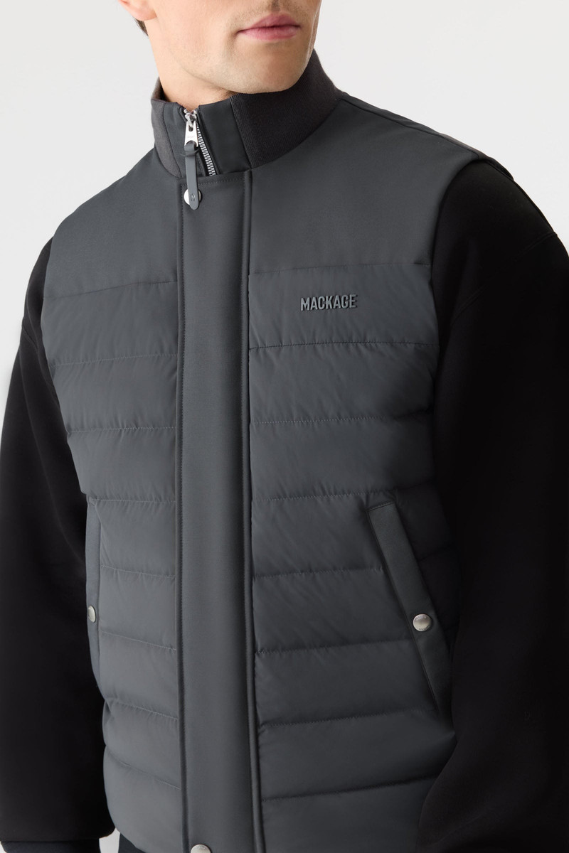 BRODY Down-Filled Quilted Vest 5