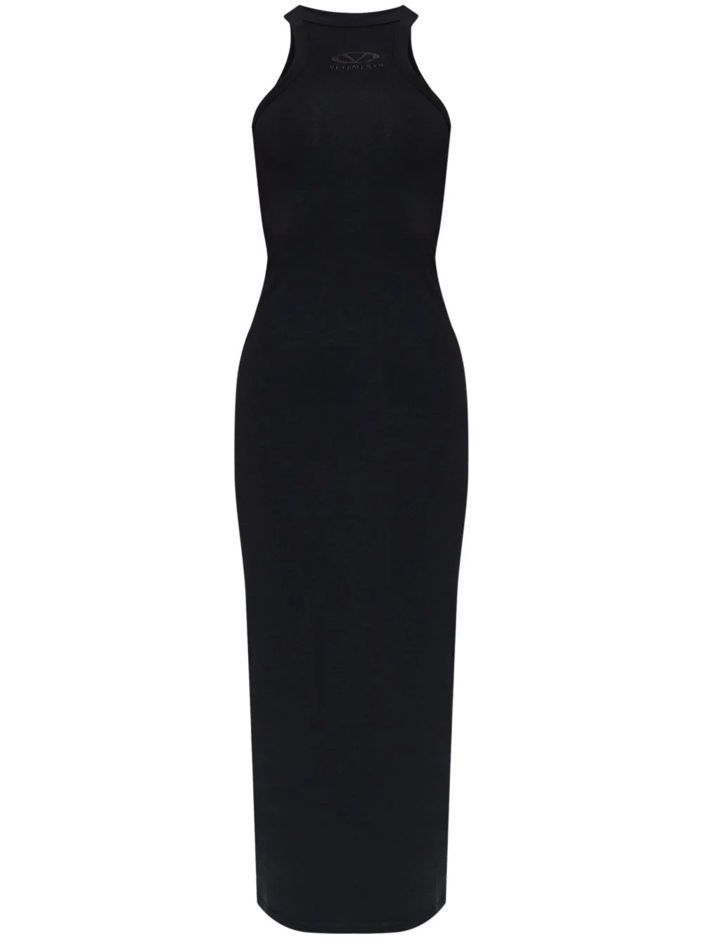 logo-embellished dress - 1