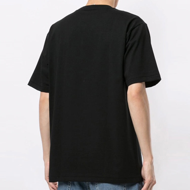A Bathing Ape Half Zip Shark Face T-Shirt 'Black' 1G30-110-063 - 3
