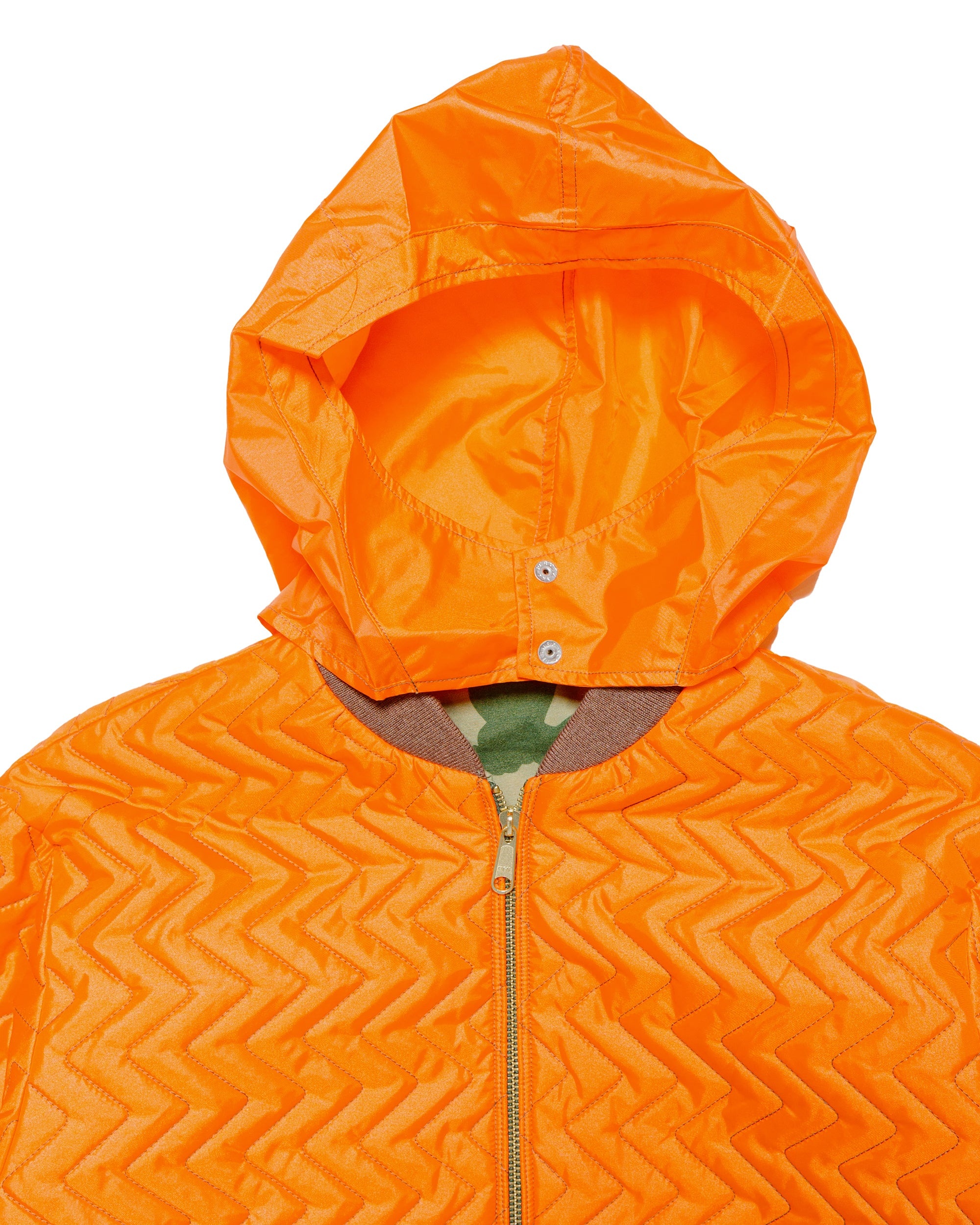 Reversible Puff Blouson Animal Camo Olive - 8