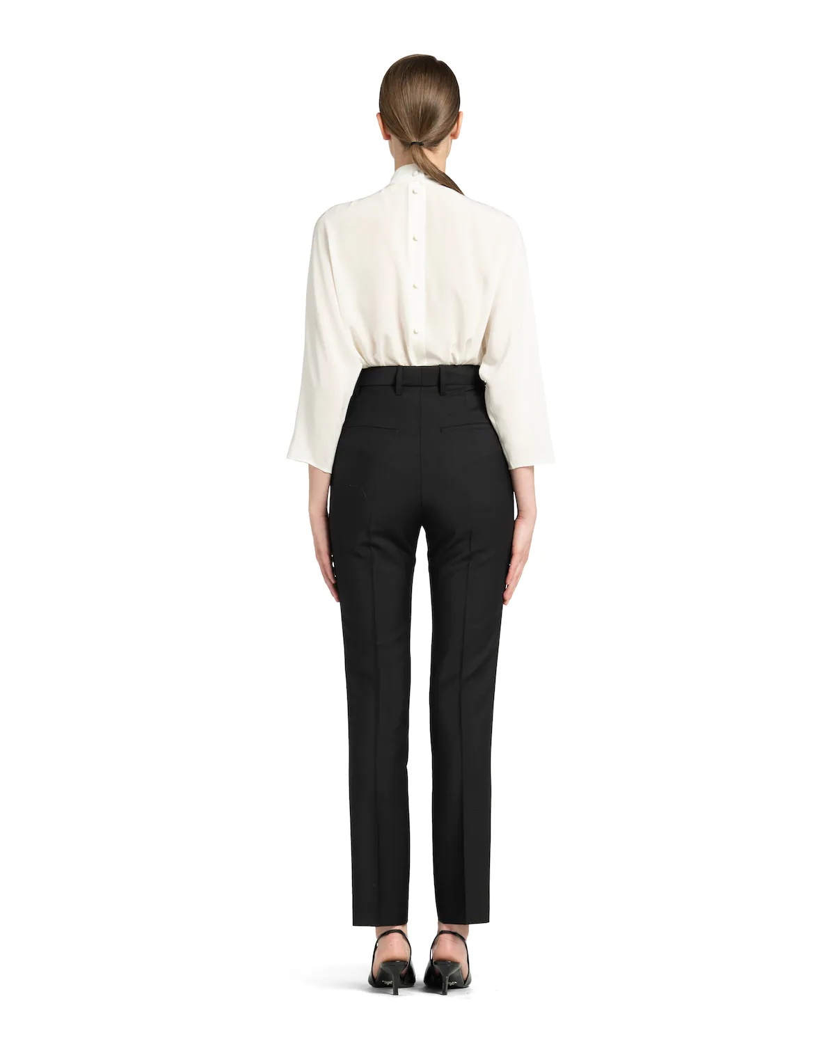 Kid mohair pants - 4
