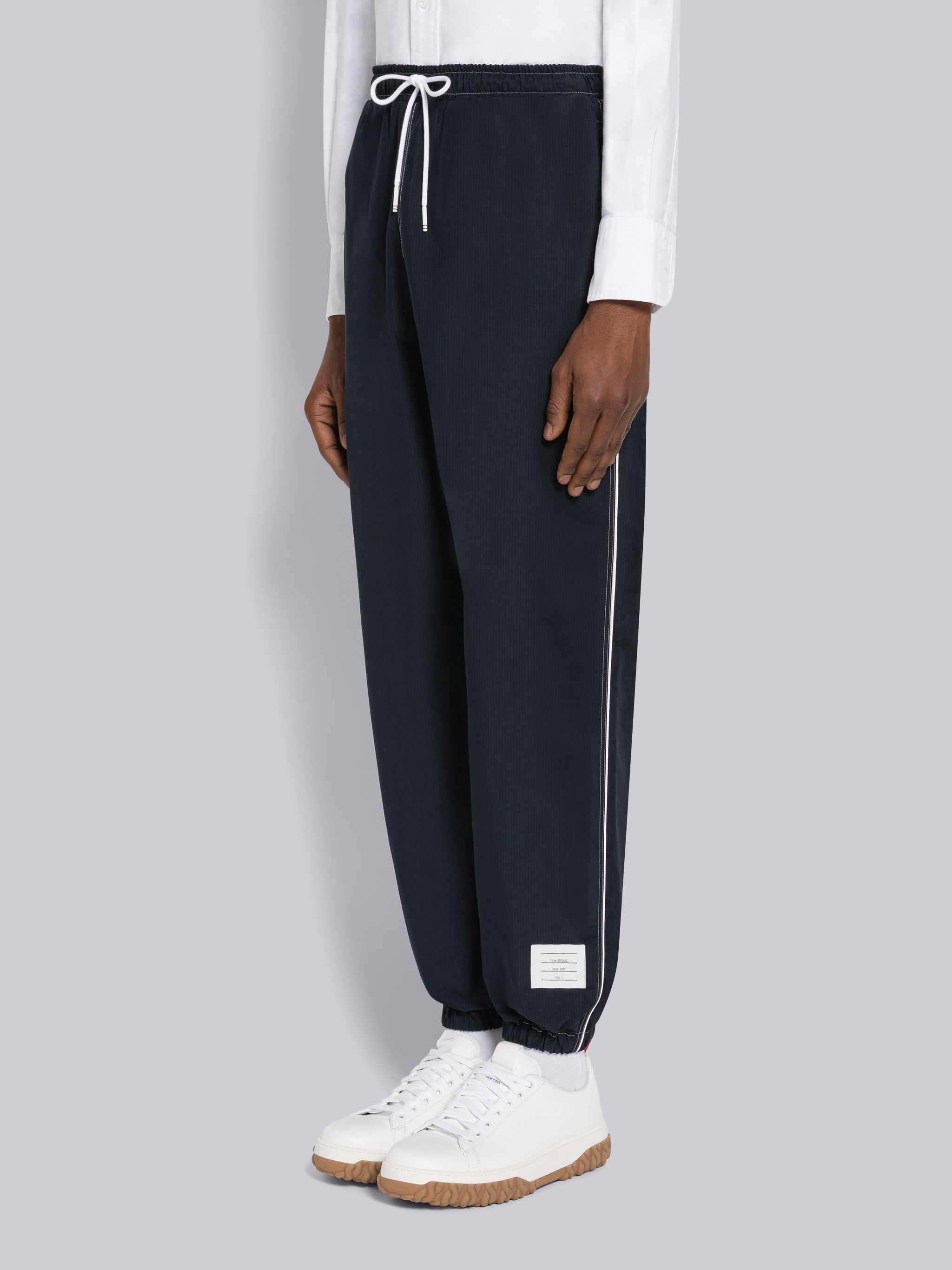 Ripstop Topstitch Track Pants - 2