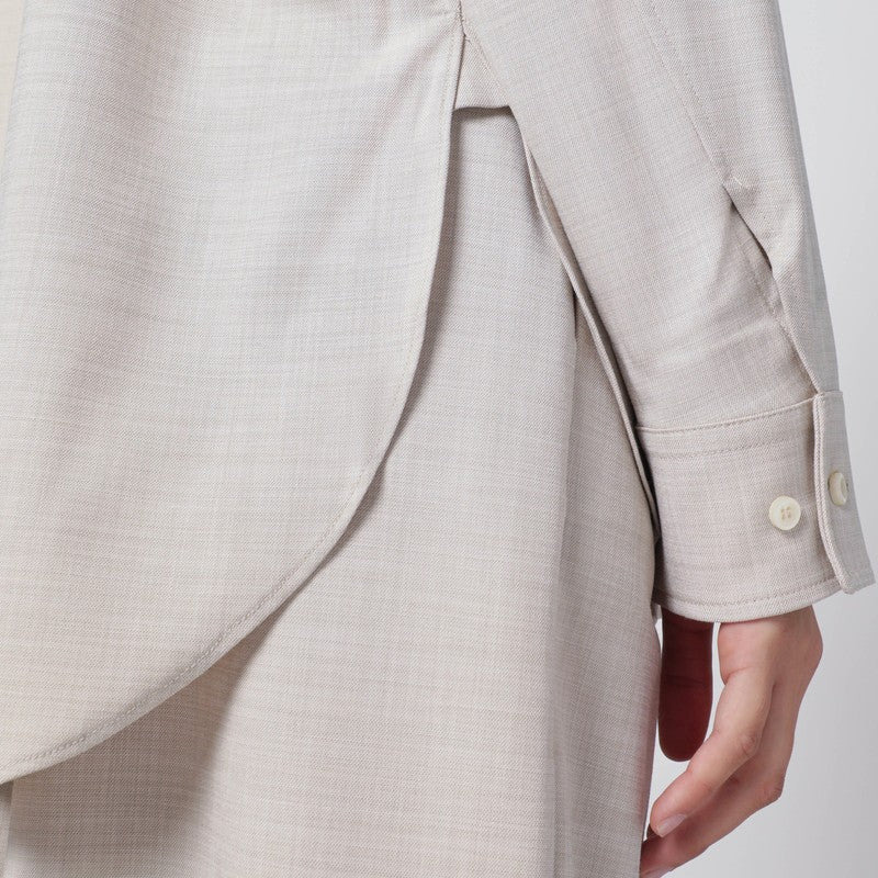 THE ANDAMANE - The Andamane Ivory Wendela Oversized Suit Women - 2