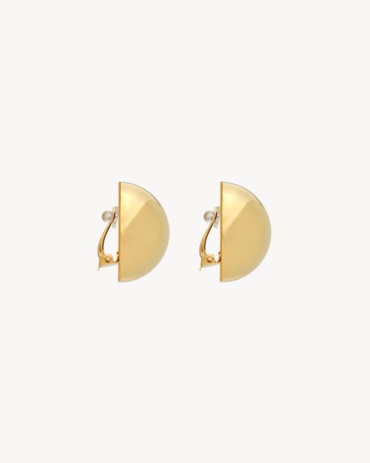 DOME EARRINGS IN METAL - 3