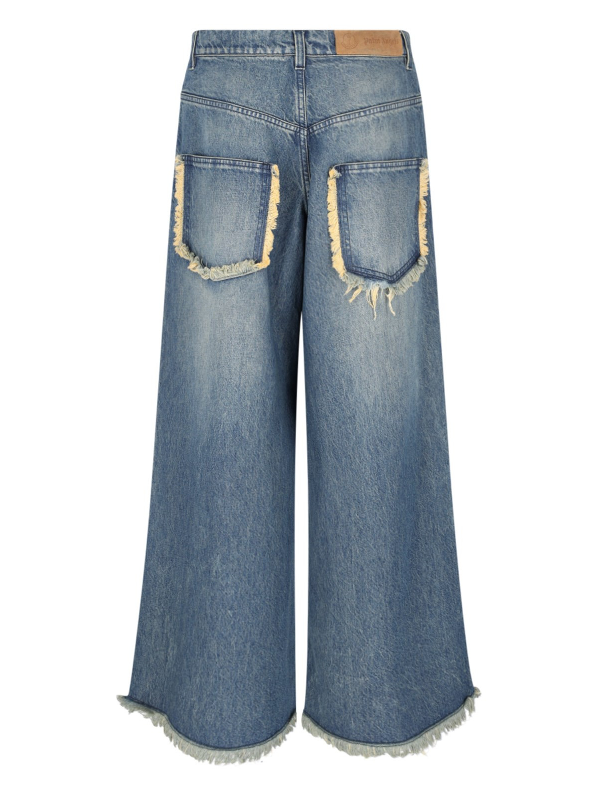 X PALM ANGELS WIDE DRAWSTRING JEANS - 2