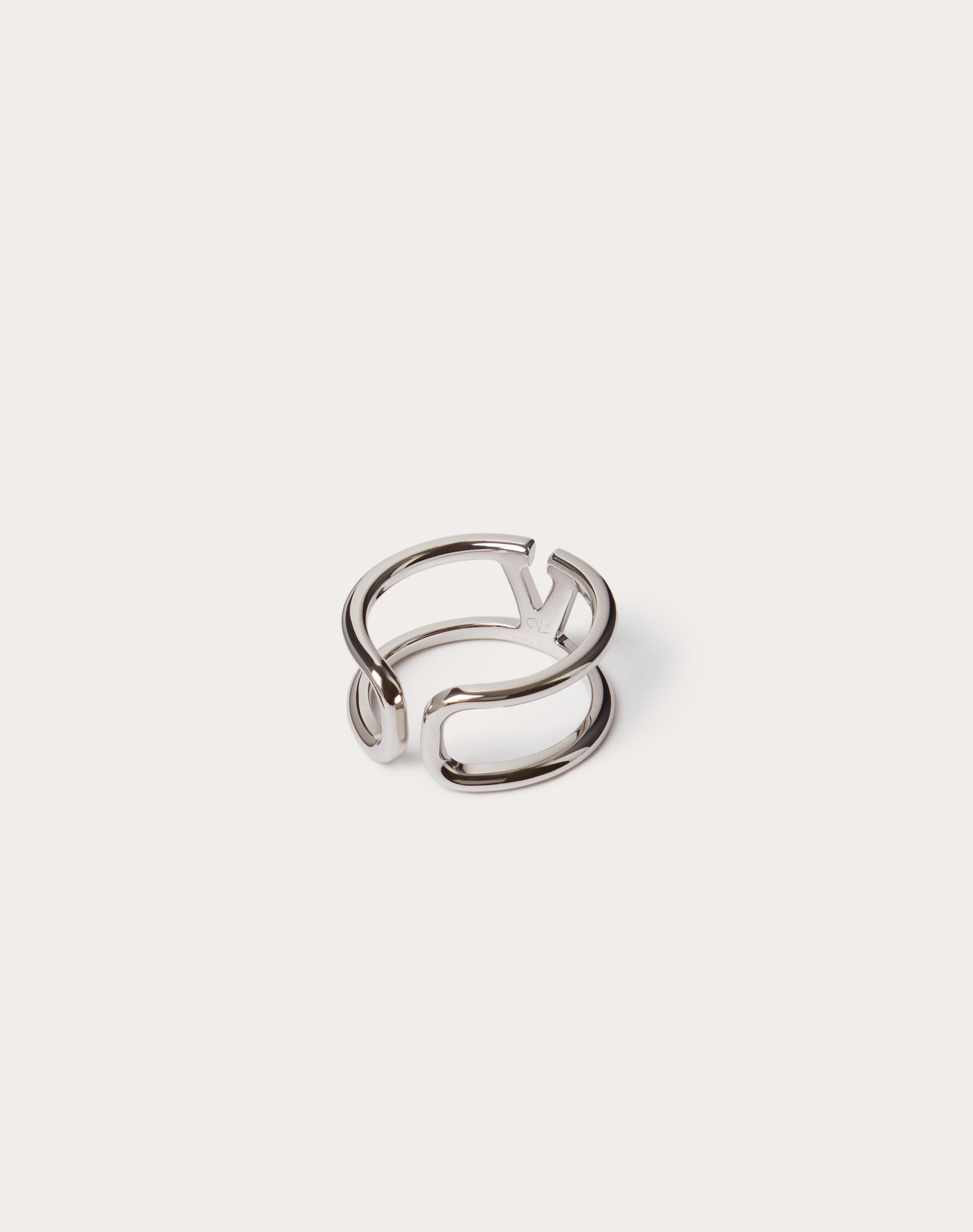 VLOGO SIGNATURE METAL RING - 4