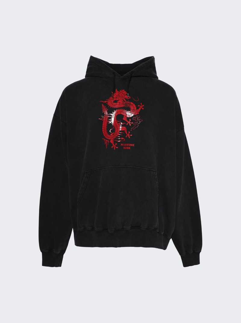 드래곤 인쇄 hoodie - 1