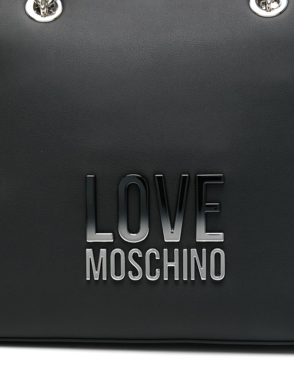 logo-plaque tote bag - 4