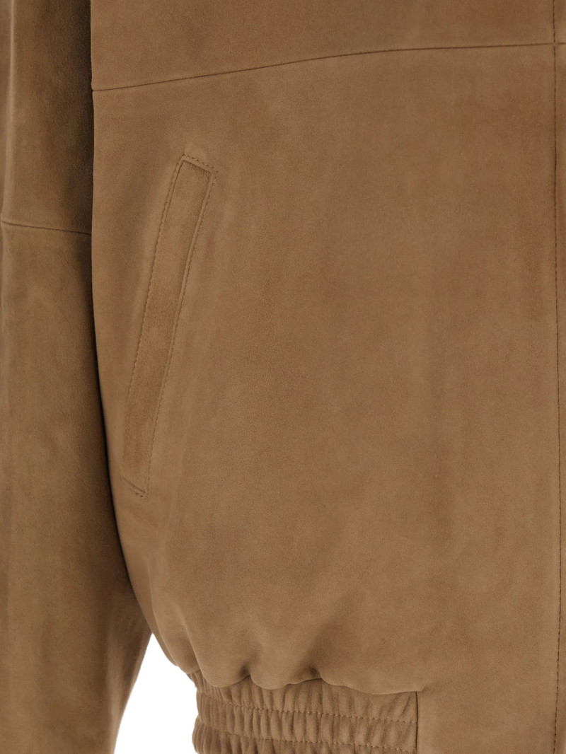 Tonywack Tonywack Goat Suede Zip Jacket outlook
