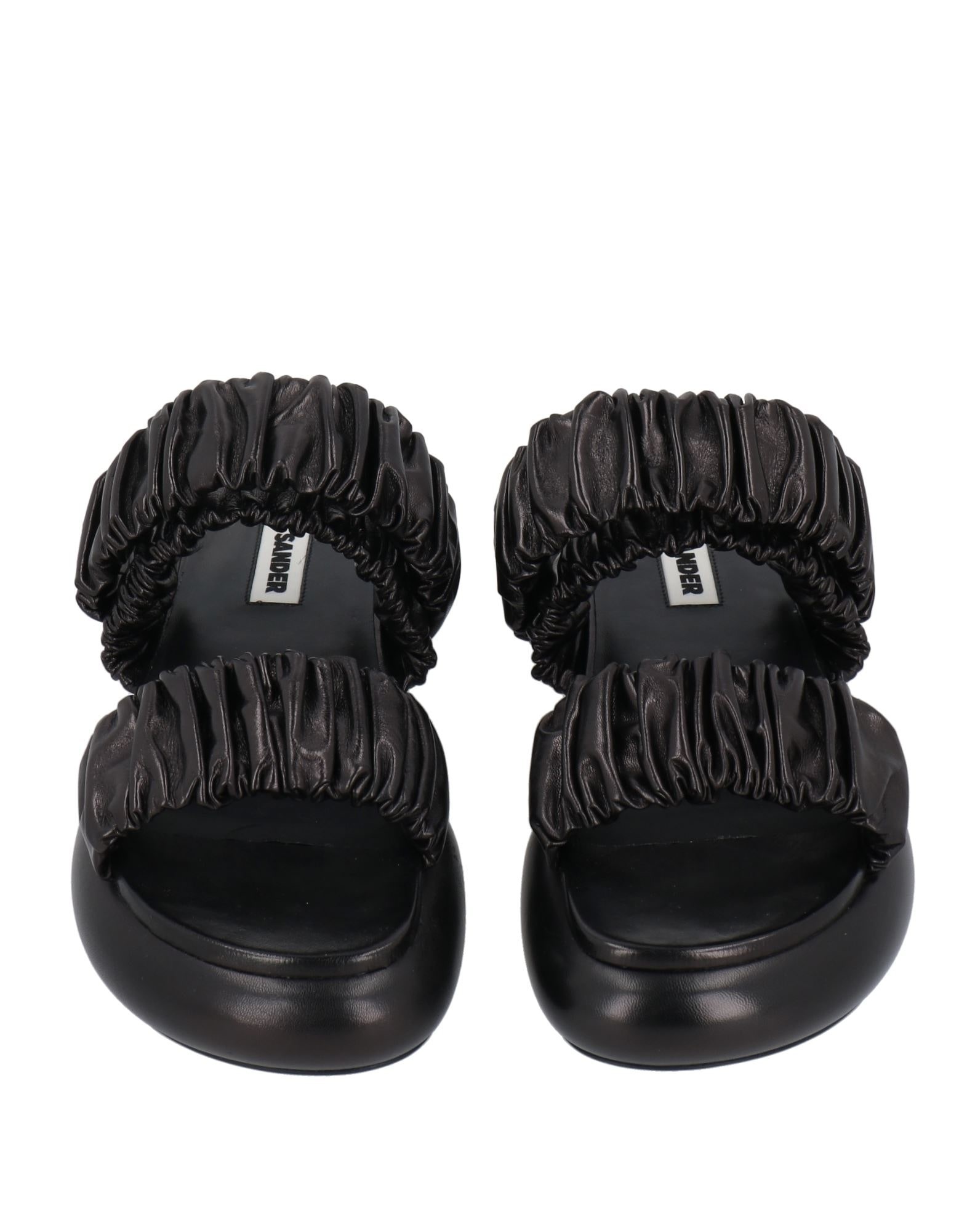 Black Women's Sandals - 4