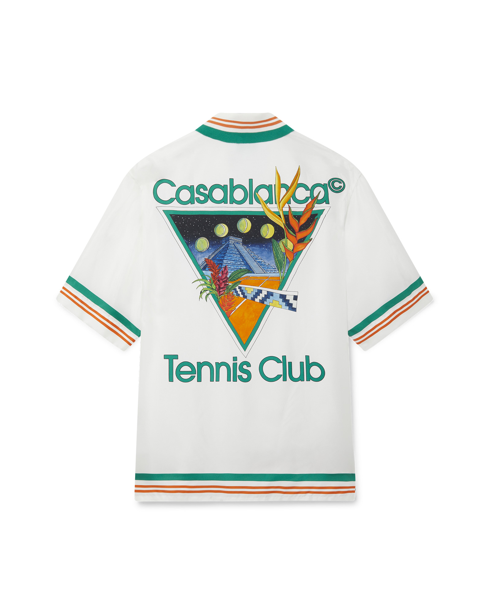 Tennis Club Icon Silk Shirt - 2