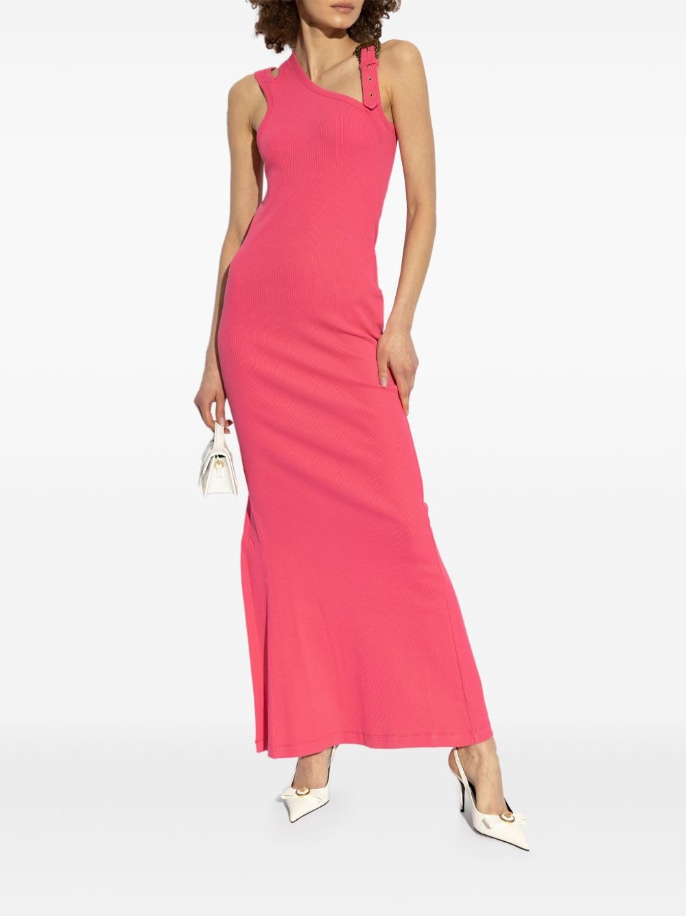 ribbed maxi dress - 2