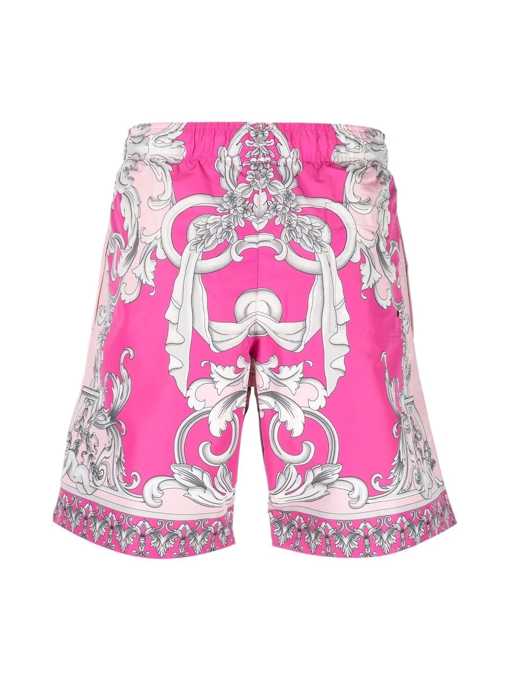 baroque pattern-print swim shorts - 2