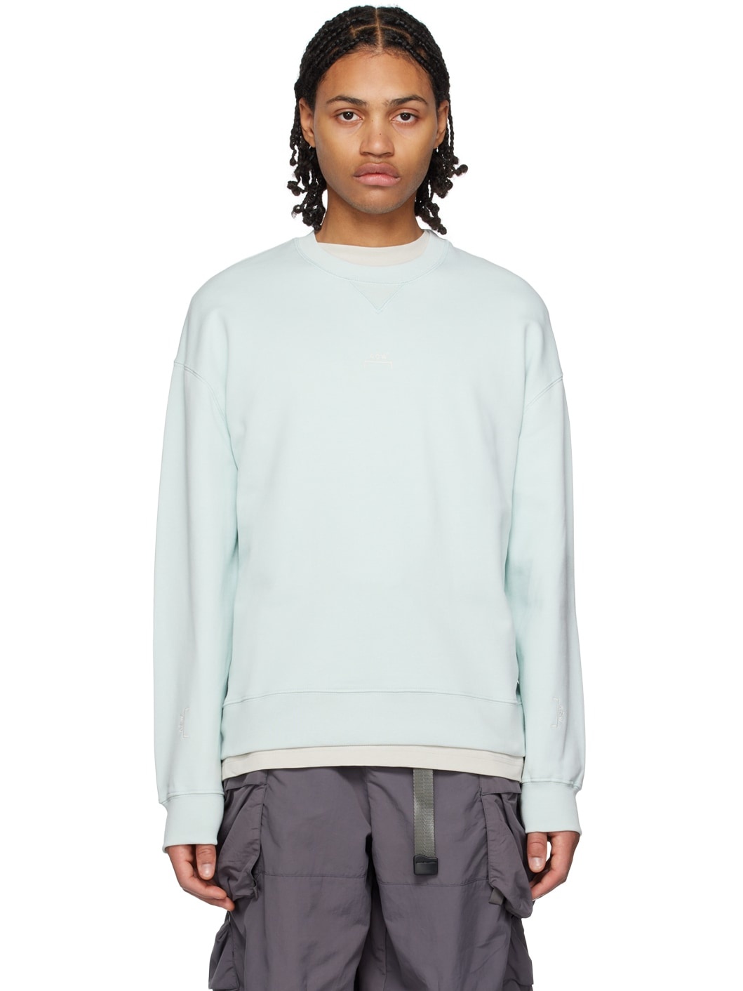 Blue Essential Sweatshirt - 1