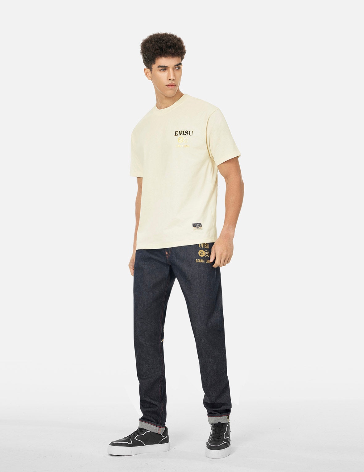 Soaring Snake Daicock Print Relax Fit T-shirt - 4