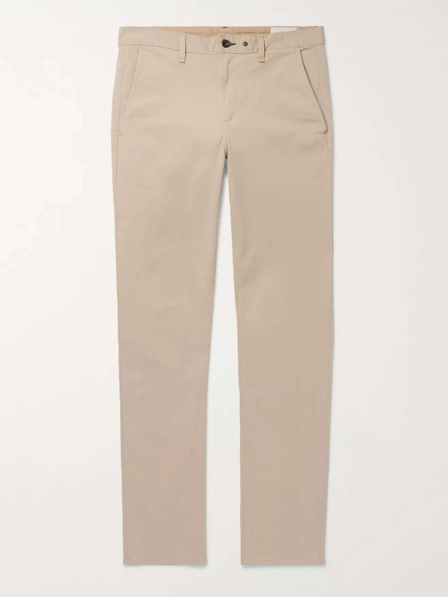 Fit 2 Slim-Fit Garment-Dyed Cotton-Twill Chinos - 1