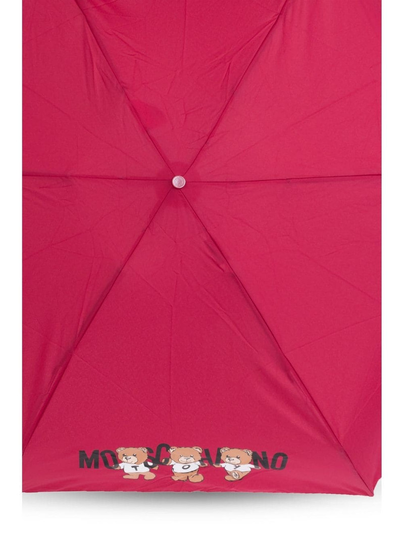 Teddy-motif compact umbrella 4
