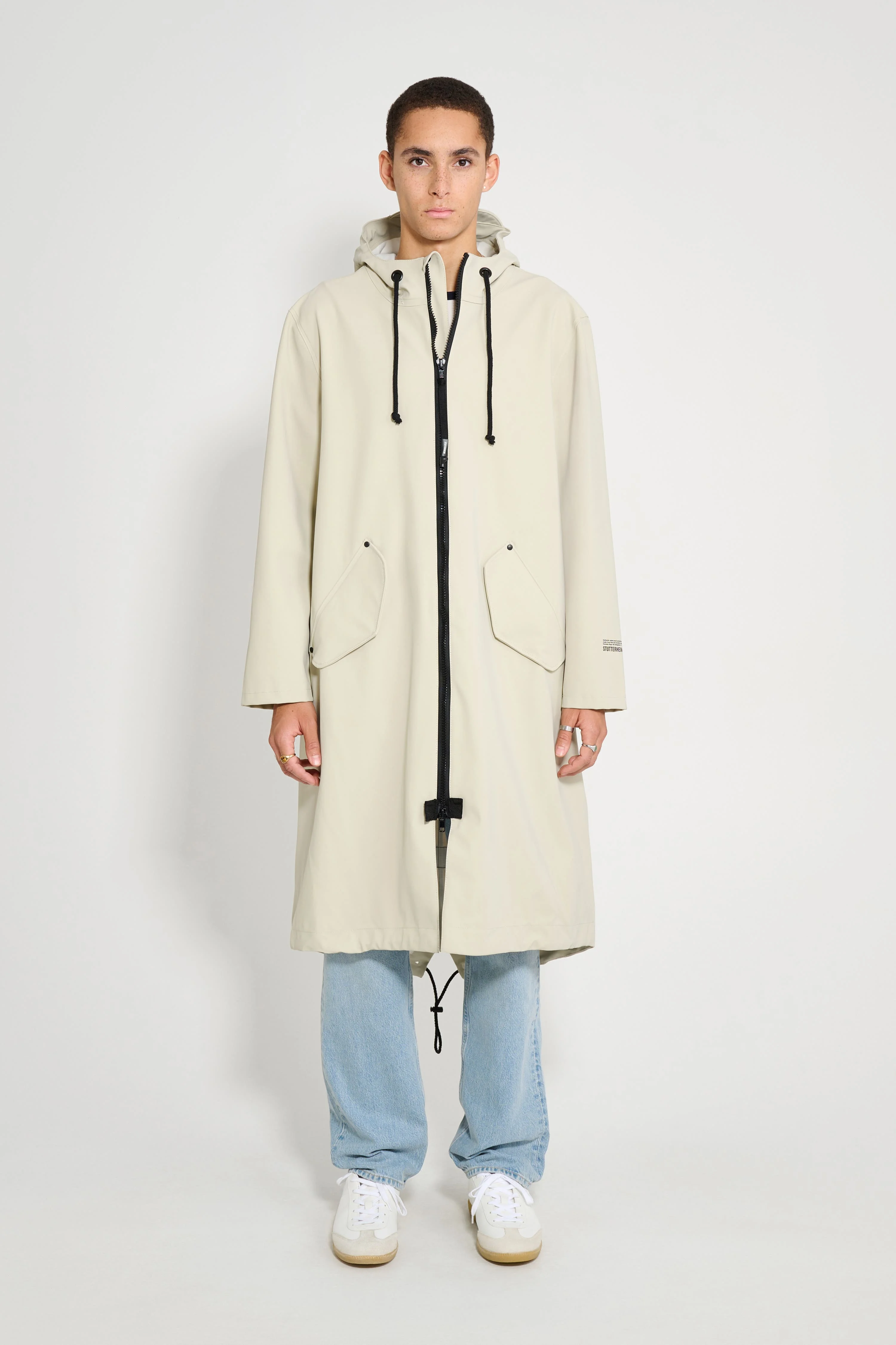 Stutterheim Martins Parka in Pelican at Nordstrom - 1