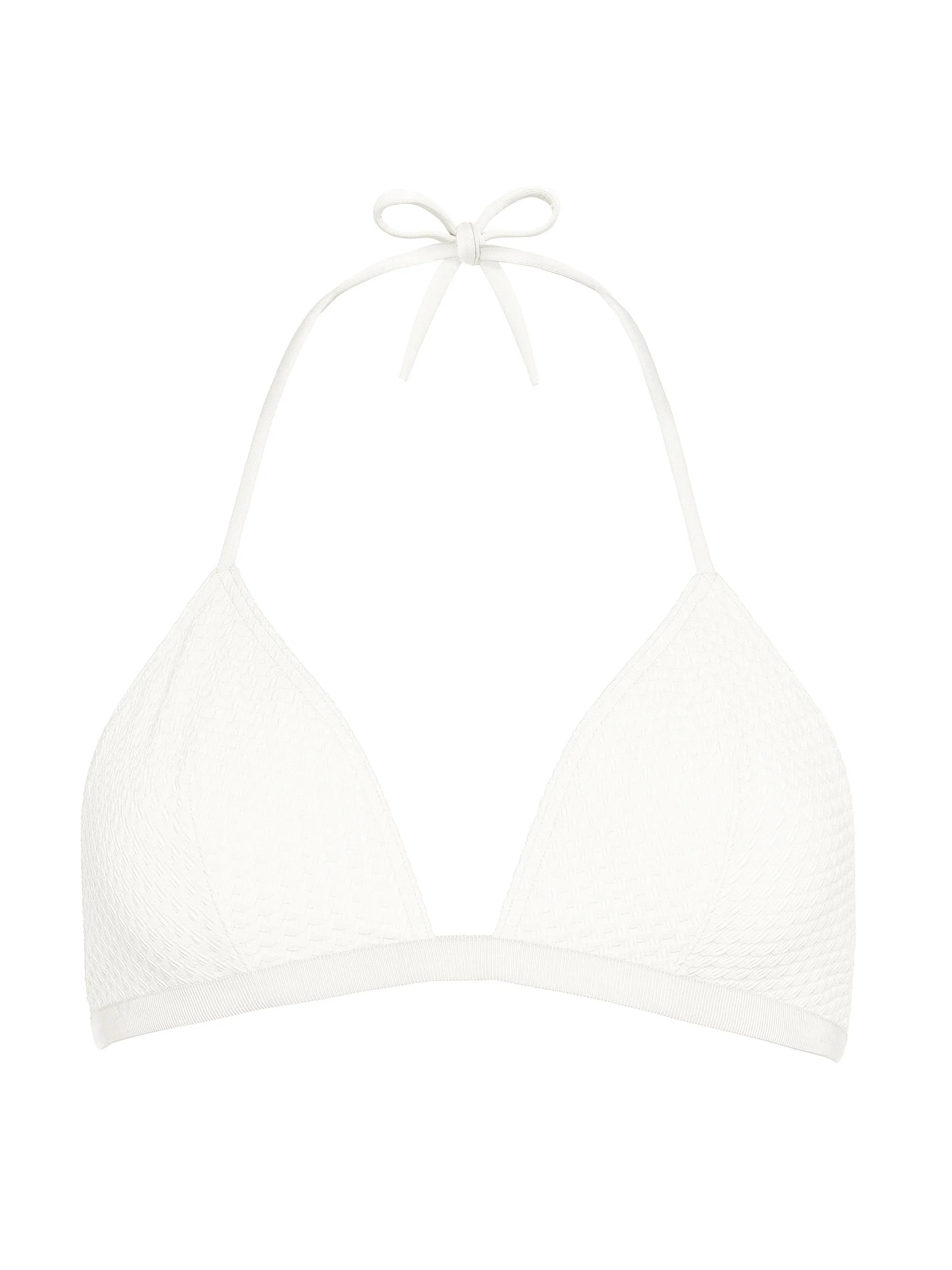Women's Darts Triangle Bikini Top - Sable Fin - 1
