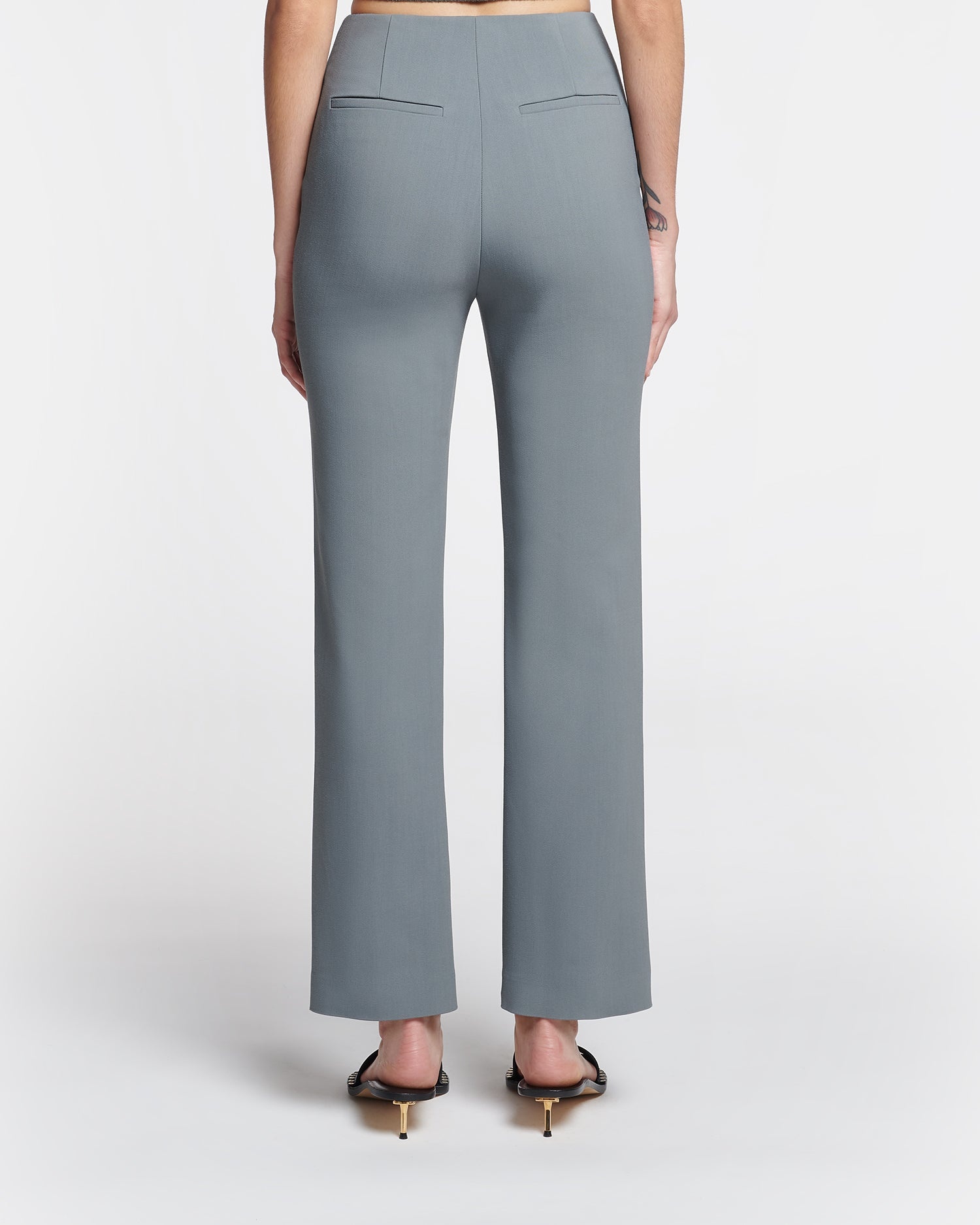Tailored Slim-Leg Trousers - 5