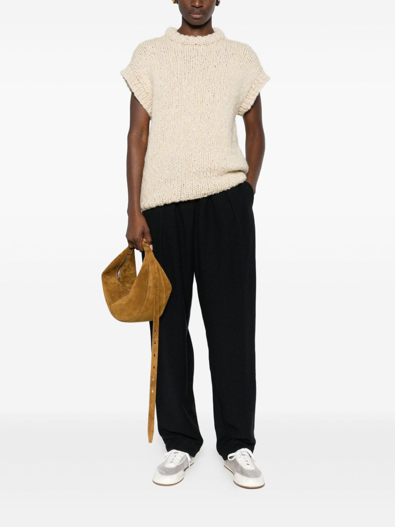 CASEY/CASEY round-neck knitted top outlook