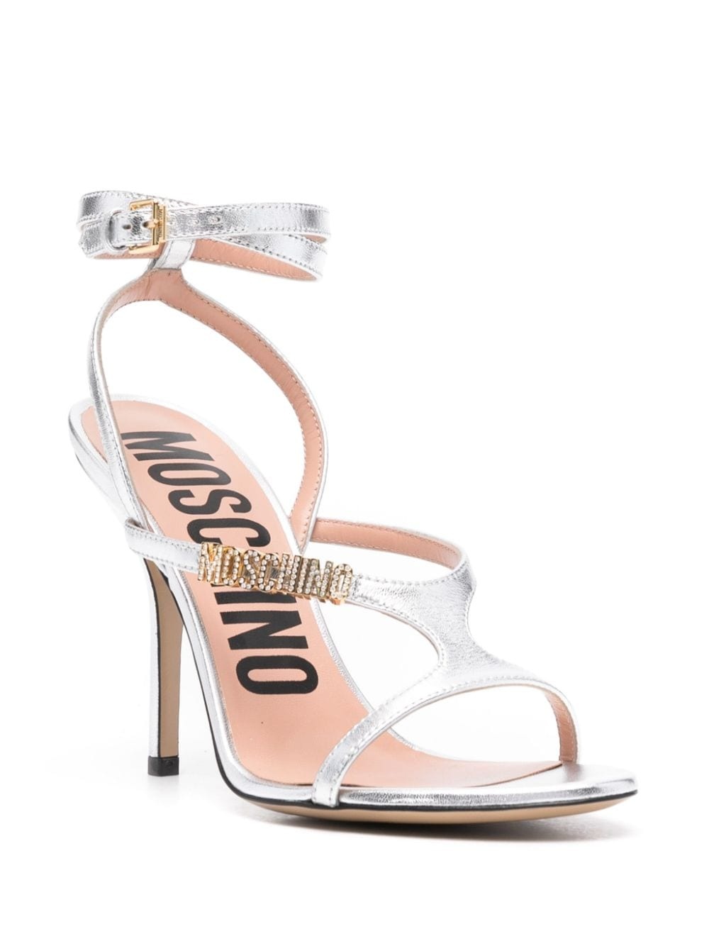 105mm logo-plaque sandals - 2