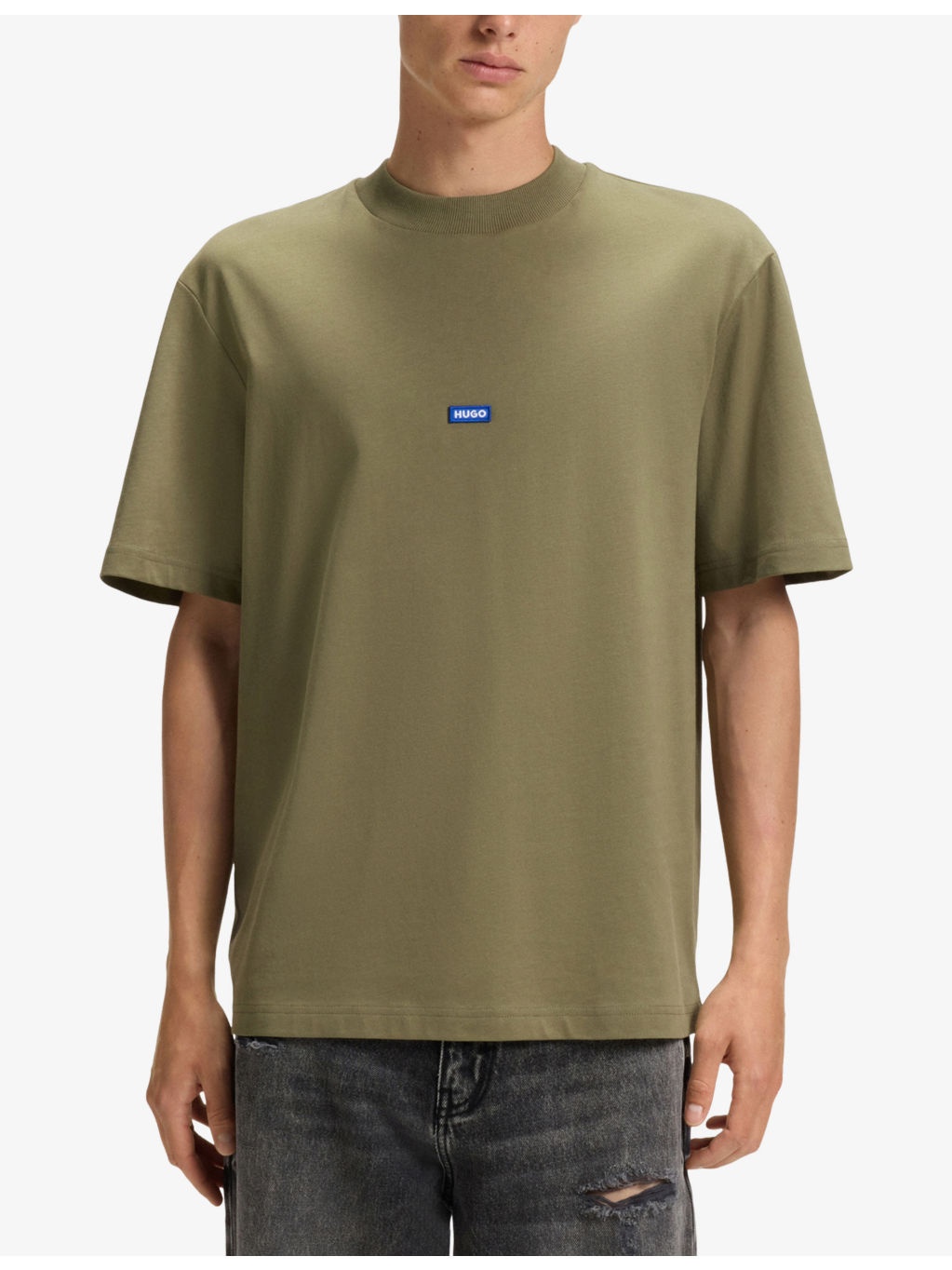 Brand-Print Short-Sleeve Cotton T-Shirt - 3