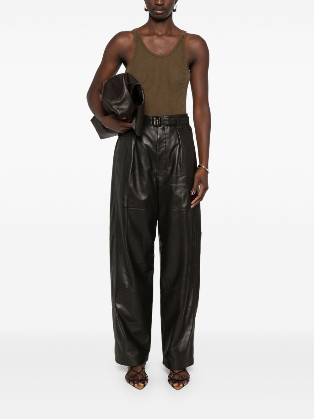 belted pants - 2