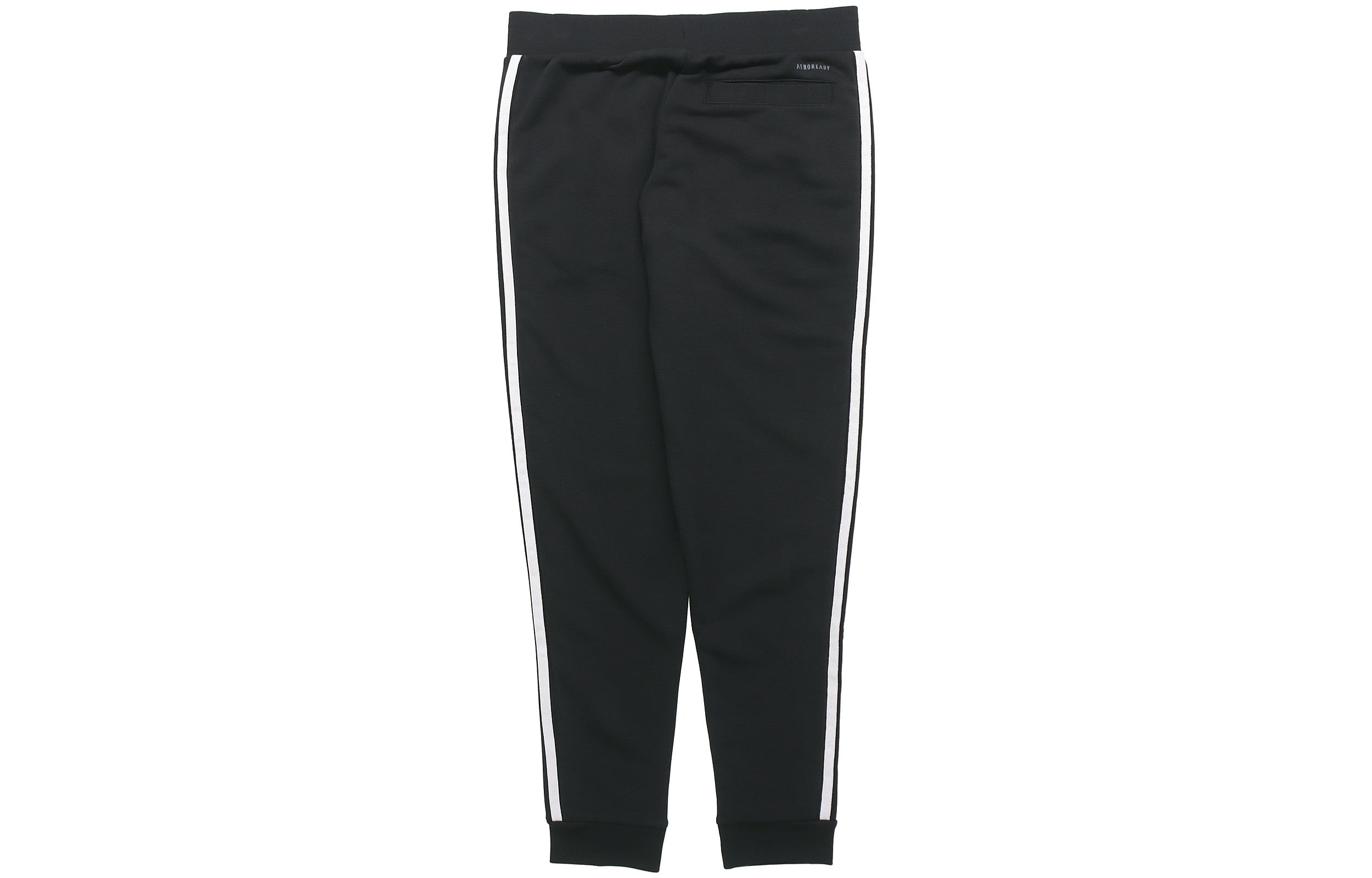 adidas neo M Ce 3sq2 Kn Tp Casual Sports Side Stripe Bundle Feet Long Pants Black GP4916 - 2
